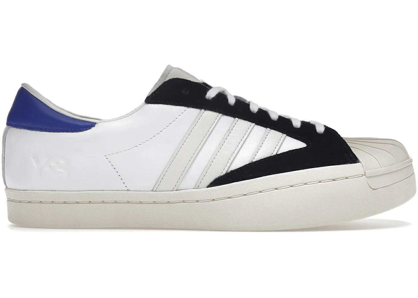 アディダス 白色 ホワイト 青色 ブルー スニーカー メンズ ADIDAS Y-3 YOHJI STAR WHITE BOLD BLUE / CLOUD WHITE CHALK WHITE BOLD