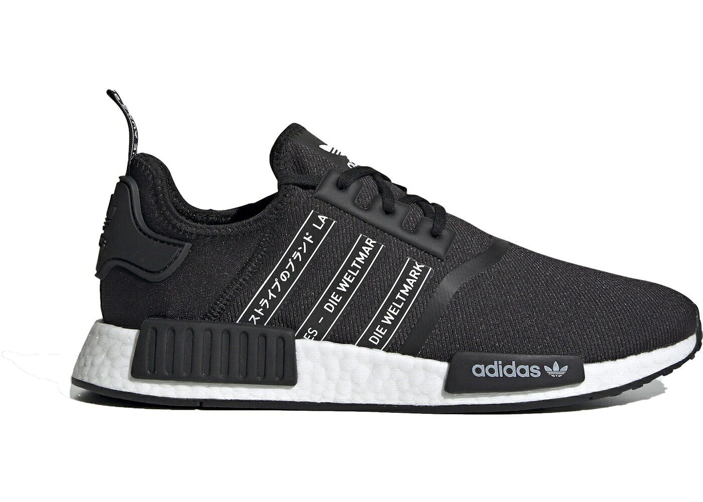アディダス 中核グループ 黒いこと 黒いこと 白いこと 白いこと NMD_R1 スニーカー メンズ ADIDAS CORE BLACK CLOUD WHITE / CORE BLACK CORE BLACK CLOUD