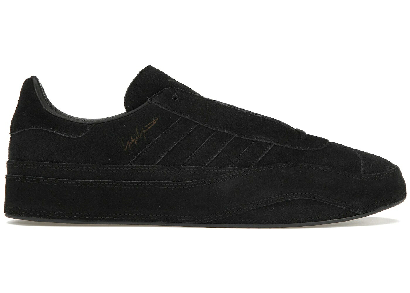 アディダス ガゼル 黒いこと 黒いこと スニーカー メンズ ADIDAS Y-3 GAZELLE BLACK / BLACK BLACK BLACK