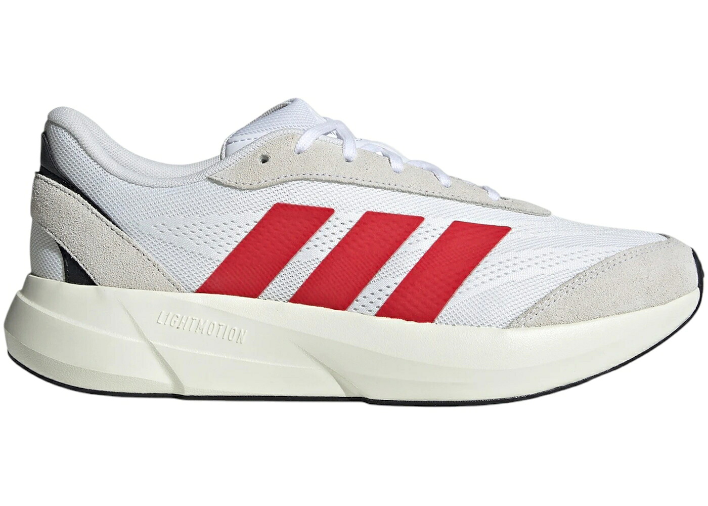 アディダス 白いこと 白いこと 黒いこと 黒いこと 中核グループ スニーカー メンズ ADIDAS LIGHTSHIFT WHITE BETTER SCARLET BLACK / CLOUD WHITE BETTER SCARLET CORE スニーカー-靴