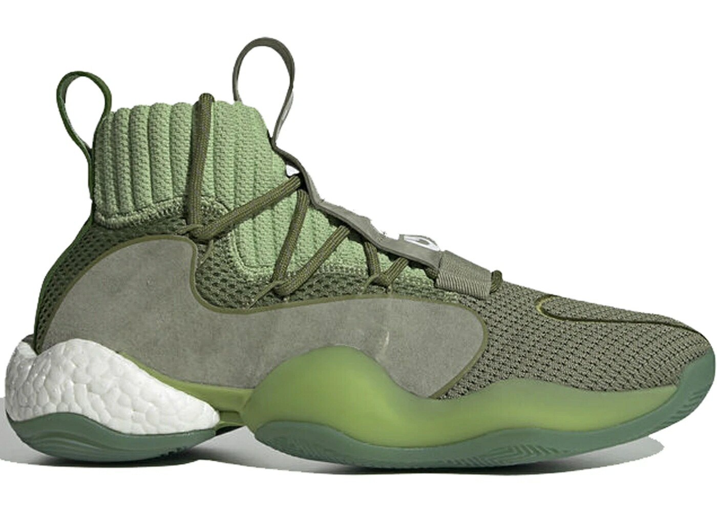 アディダス クレイジー タイム 緑 グリーン 白色 ホワイト スニーカー メンズ ADIDAS CRAZY BYW PRD PHARRELL NOW IS HER TIME GREEN / GREEN GREEN WHITE