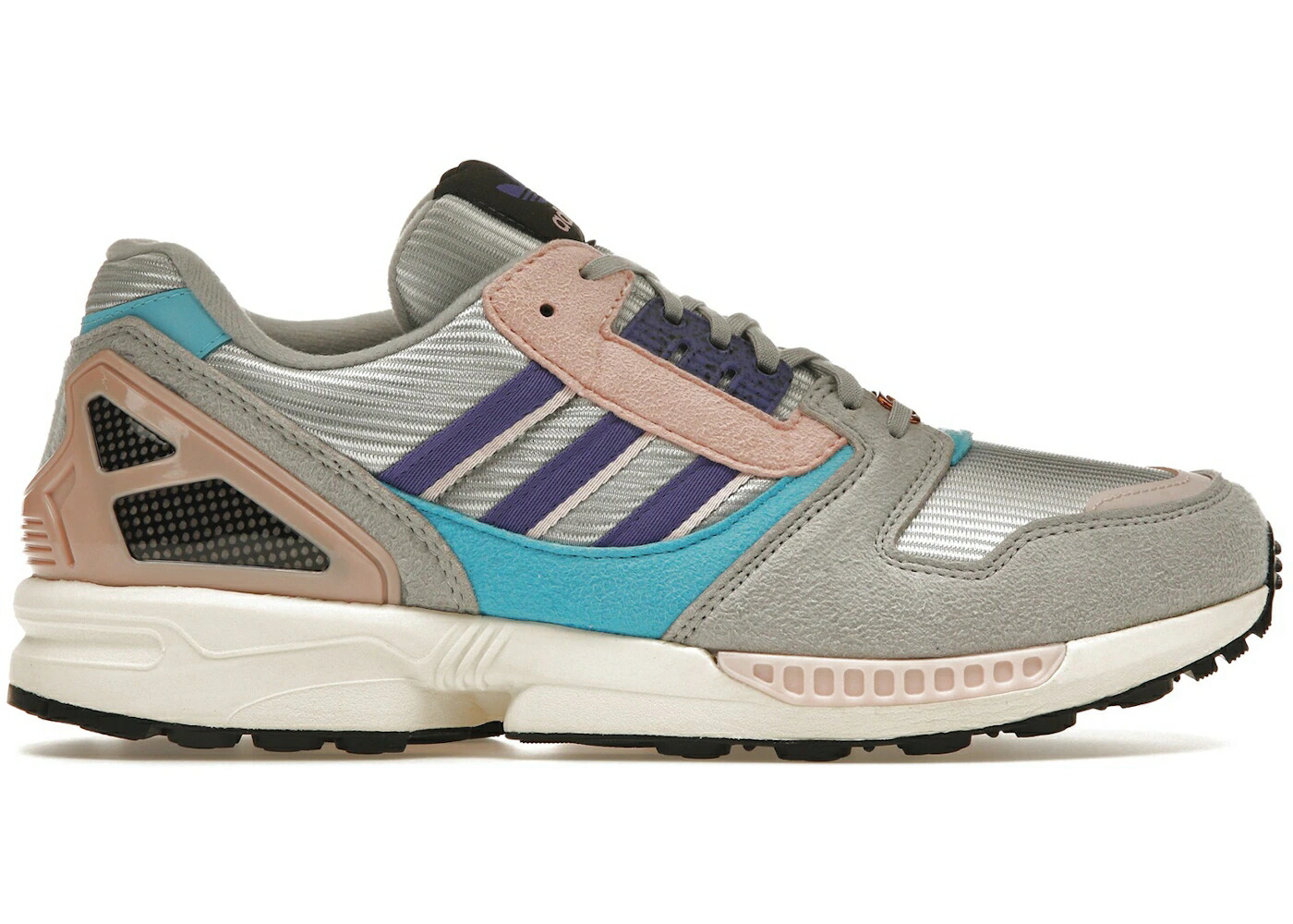 アディダス 薄墨色 薄墨色 紫 パープル 中核グループ 黒いこと 黒いこと スニーカー メンズ ADIDAS ZX 8000 OFFSPRING LONDON BRIDGE / GREY TWO PURPLE CORE BLACK