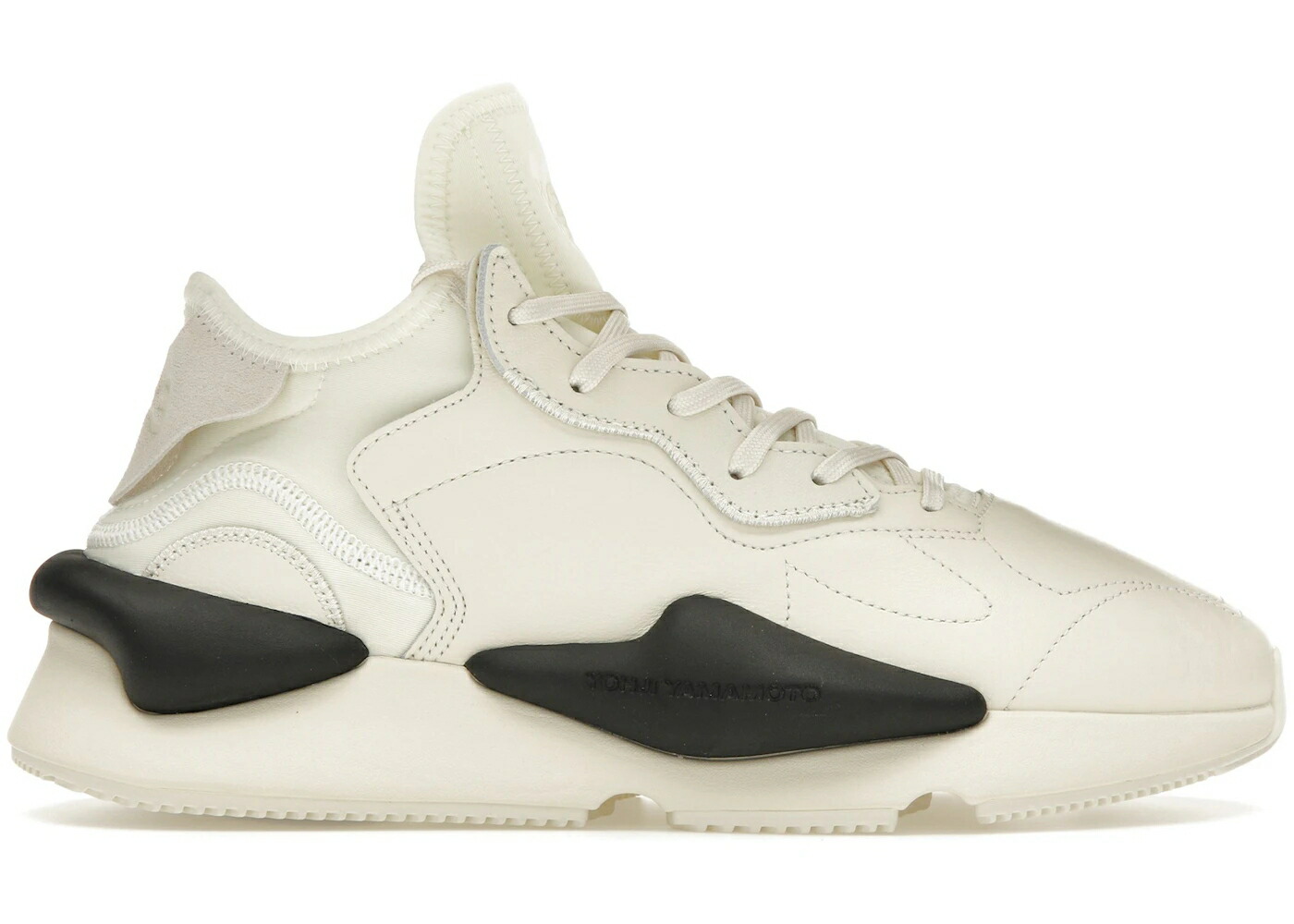 アディダス 皮膚軟化剤 白いこと 白いこと 黒いこと 黒いこと スニーカー メンズ ADIDAS Y-3 KAIWA CREAM WHITE BLACK / CREAM WHITE OFF WHITE BLACK