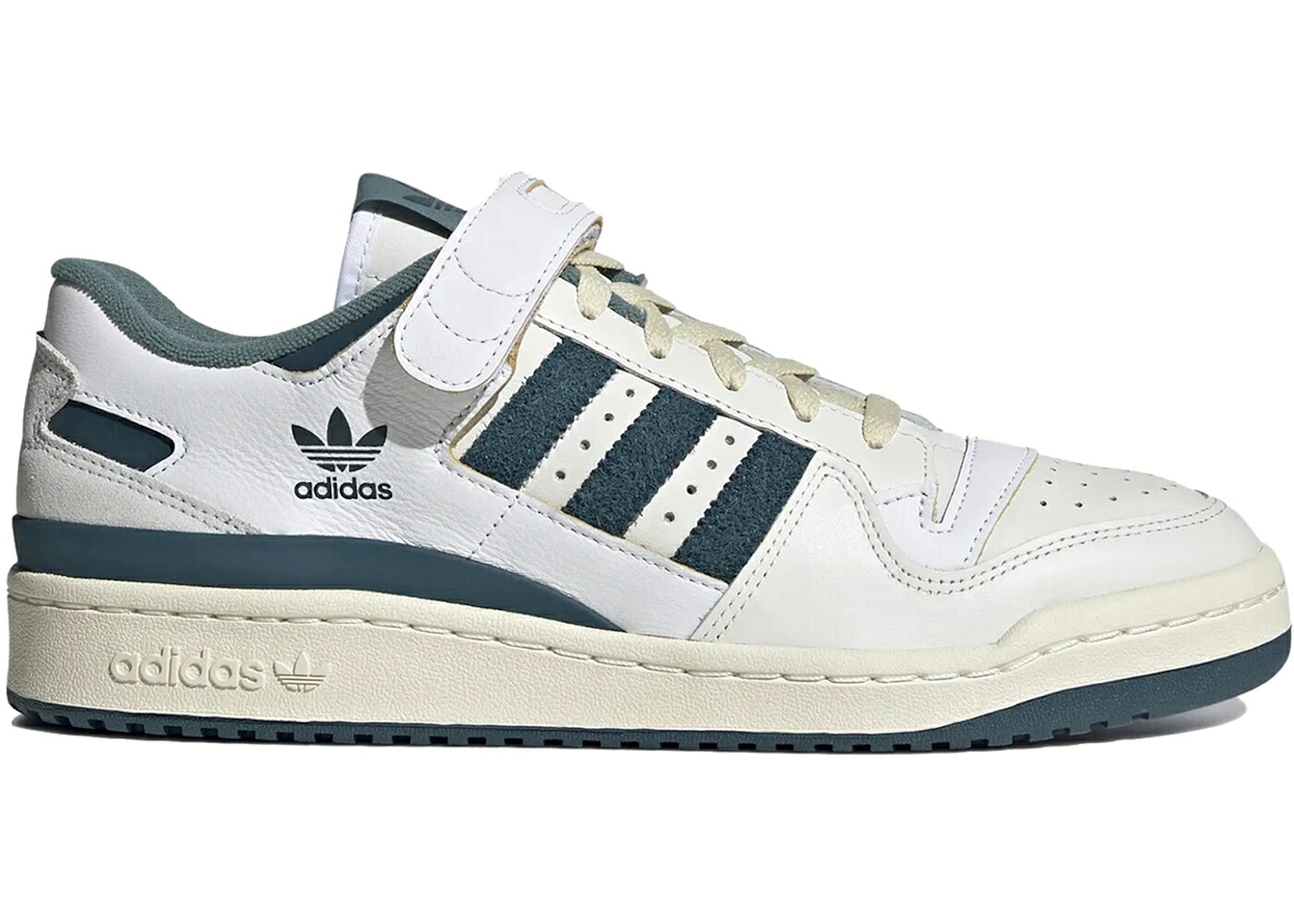 アディダス 討論会 白いこと 白いこと ワイルド 皮膚軟化剤 スニーカー メンズ ADIDAS FORUM 84 LOW WHITE WILD TEAL / OFF WHITE WILD TEAL CREAM WHITE