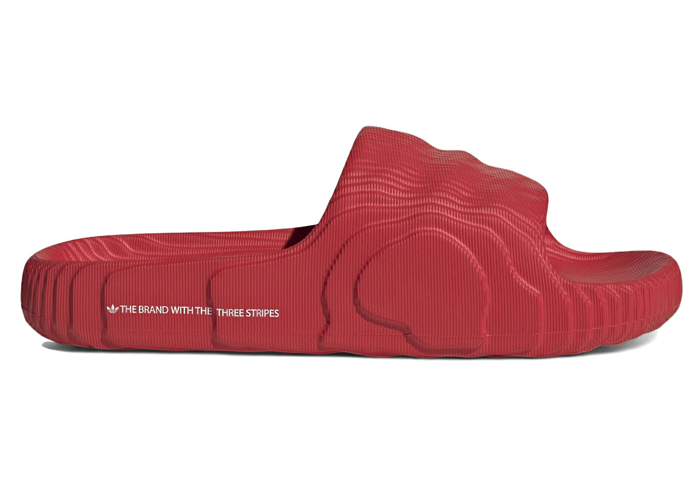 アディダス アディレッタ 白いこと 白いこと スニーカー メンズ ADIDAS ADILETTE 22 SLIDES SCARLET / BETTER SCARLET CLOUD WHITE
