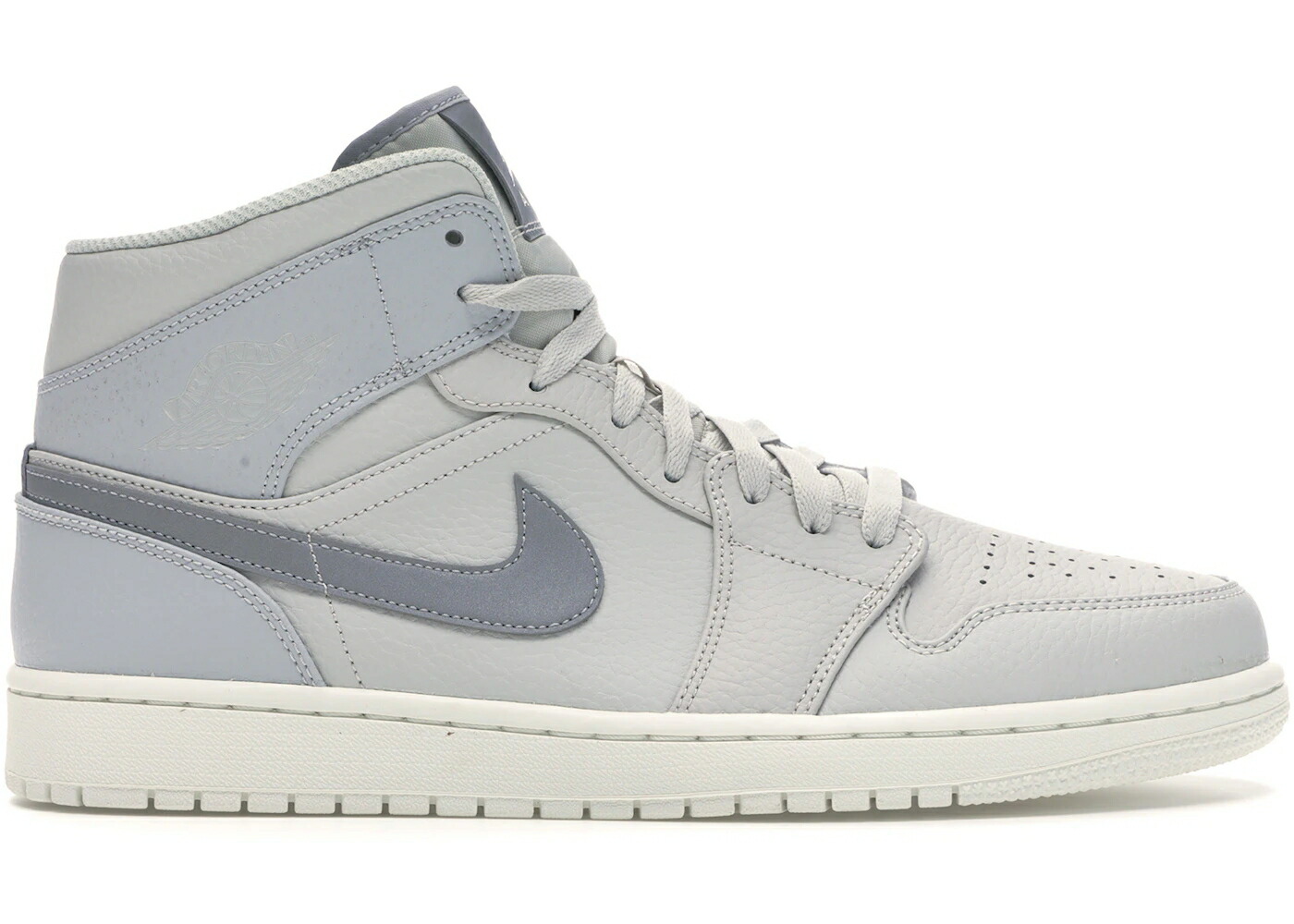 ナイキ ジョーダン ミッド 灰色 グレー スニーカー メンズ JORDAN 1 MID LIGHT BONE / LIGHT BONE GREY FOG REFLECT