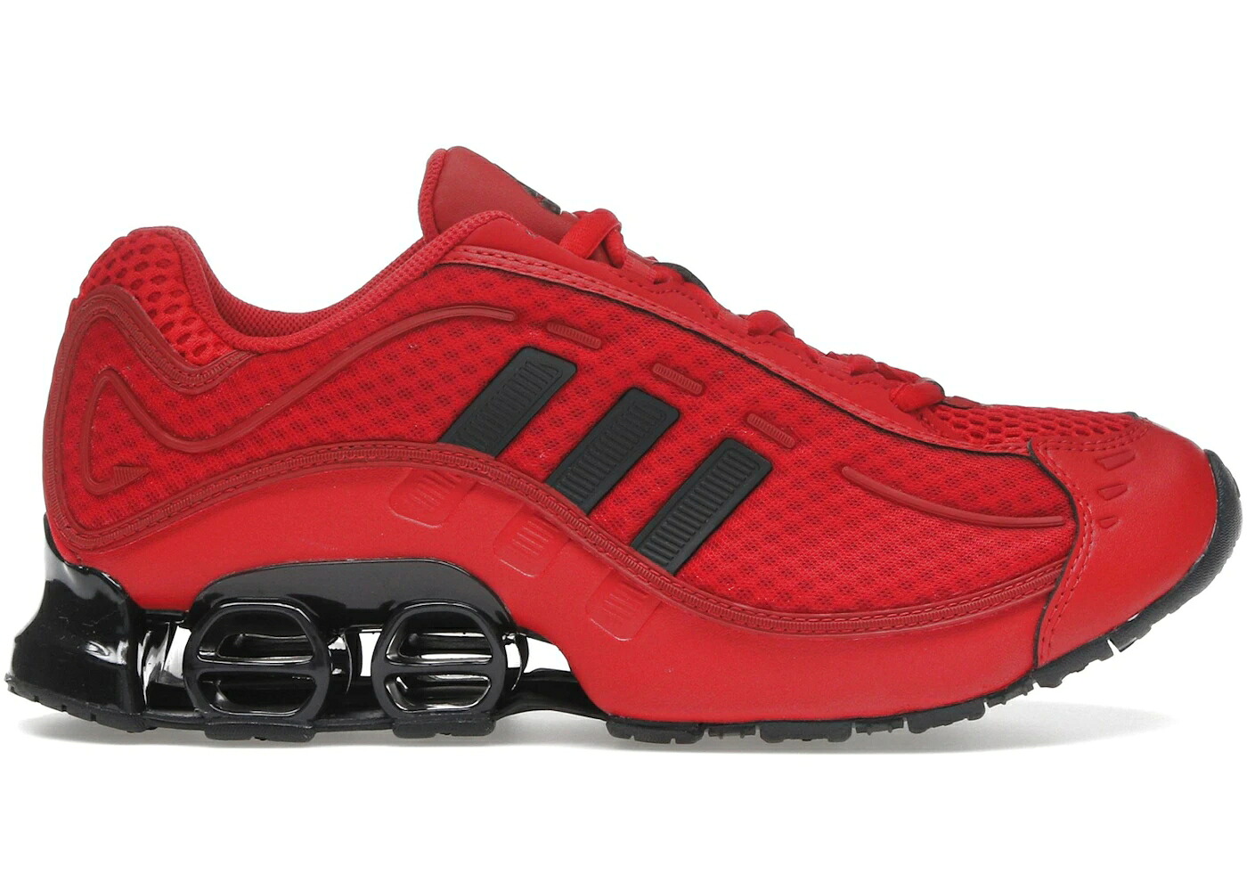 アディダス 中核グループ 黒いこと 黒いこと スニーカー メンズ ADIDAS MEGARIDE O1 BETTER SCARLET CORE BLACK / BETTER SCARLET CORE BLACK CORE 靴-スニーカー