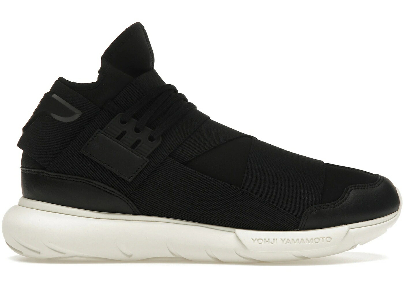 アディダス 黒色 ブラック 白色 ホワイト スニーカー メンズ ADIDAS Y-3 QASA BLACK OFF WHITE / BLACK BLACK OFF WHITE
