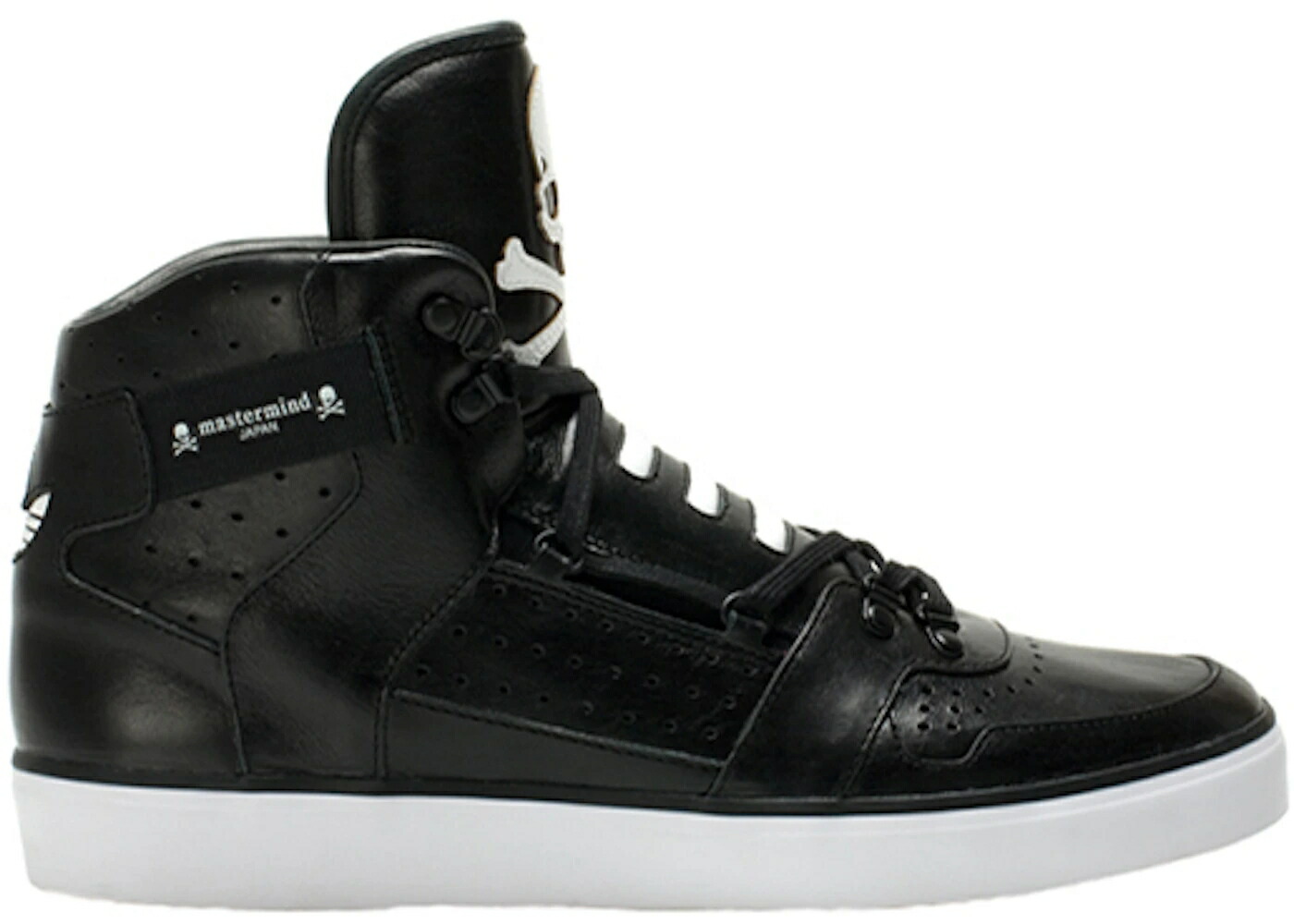 アディダス 黒色 ブラック 白色 ホワイト スニーカー メンズ ADIDAS HARDLAND MASTERMIND / BLACK WHITE