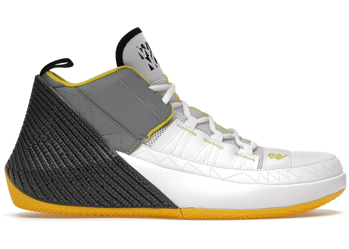 ナイキ ジョーダン 白いこと 白いこと 薄墨色 薄墨色 黒いこと 黒いこと ZER0.1 スニーカー メンズ JORDAN WHY NOT CHAOS WHITE / WHITE PARTICLE GREY BLACK OPTI