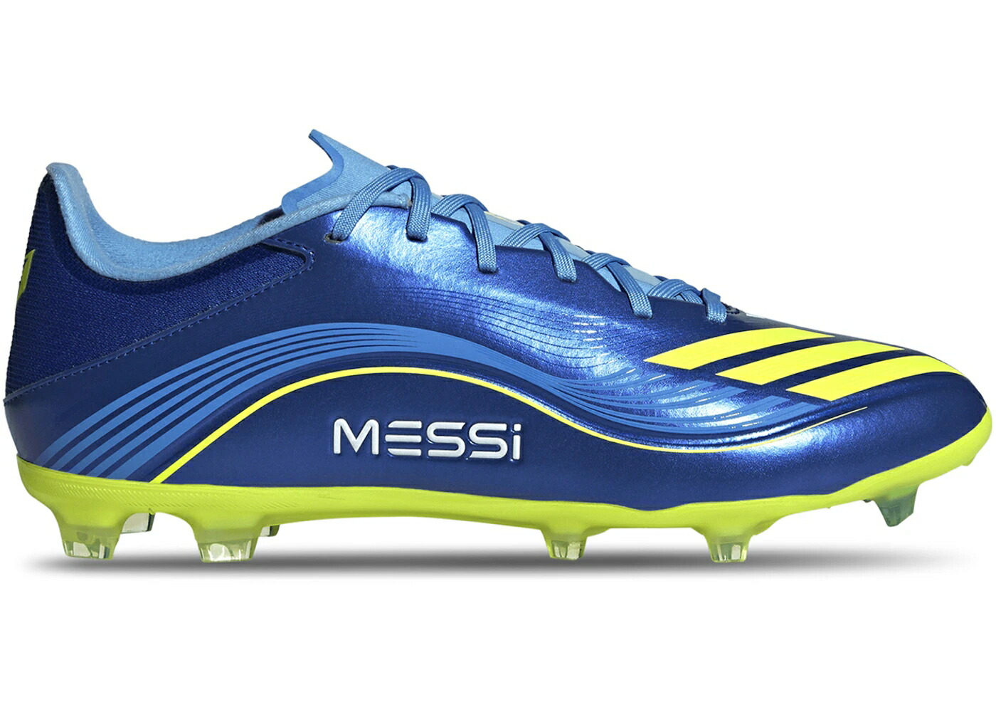 アディダス 青碧 青碧 黄味がかった 黄色 スニーカー メンズ ADIDAS F50 LEAGUE FG/MG MESSI VIS10N PACK / ROYAL BLUE SOLAR YELLOW SEMI