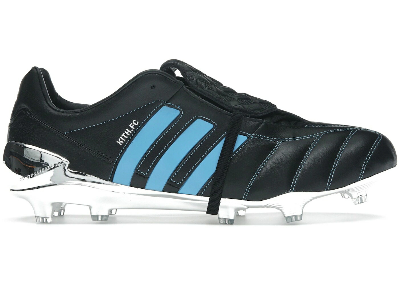 アディダス プレデター 黒いこと 黒いこと 青味 青み しろがね色 しろがね色 スニーカー メンズ ADIDAS PREDATOR MANIA FG KITH FC BLACK BLUE / BLACK BLUE SILVER METALLIC