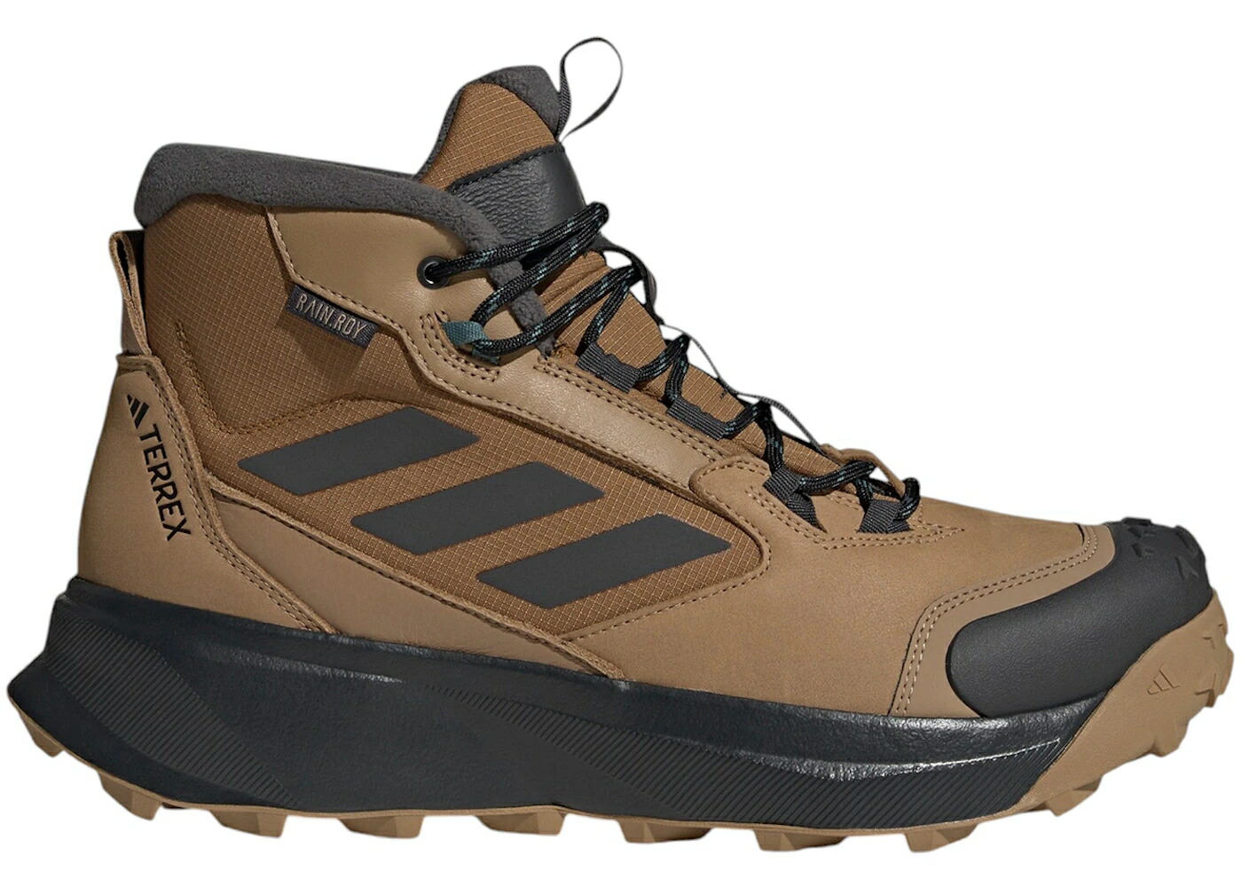 アディダス 冬季 なめし革 ミッド 炭素 銅 ブロンズ RAIN.RDY COLD.RDY スニーカー メンズ ADIDAS TERREX WINTER LEATHER MID CUT CARDBOARD CARBON BRONZE STRATA / CARDBOARD CARBON BRONZE STRATA
