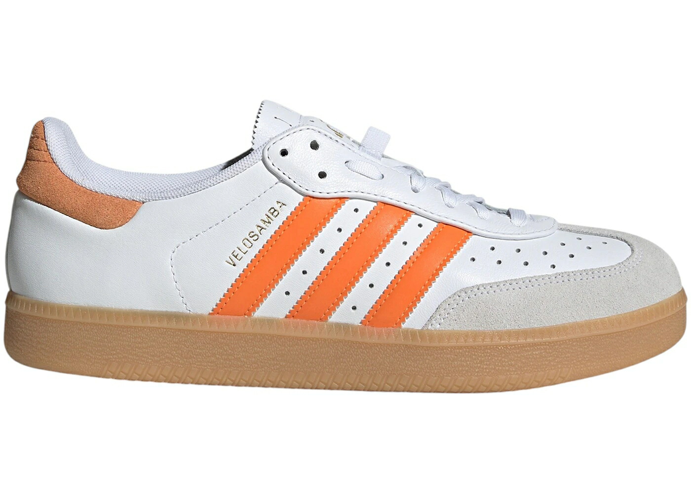 アディダス レザー 白色 ホワイト ピュア 橙 オレンジ ゴールド スニーカー メンズ ADIDAS VELOSAMBA LEATHER WHITE PURE ORANGE / CLOUD WHITE PURE ORANGE GOLD 54,840円