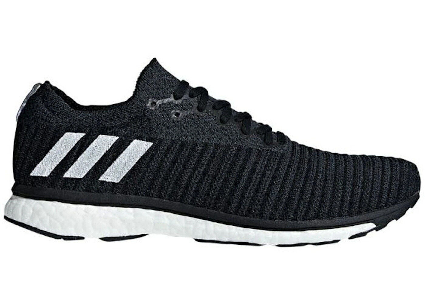 アディダス アディゼロ コア 黒色 ブラック 白色 ホワイト カーボン スニーカー メンズ ADIDAS ADIZERO PRIME CORE BLACK / CORE BLACK CLOUD WHITE CARBON