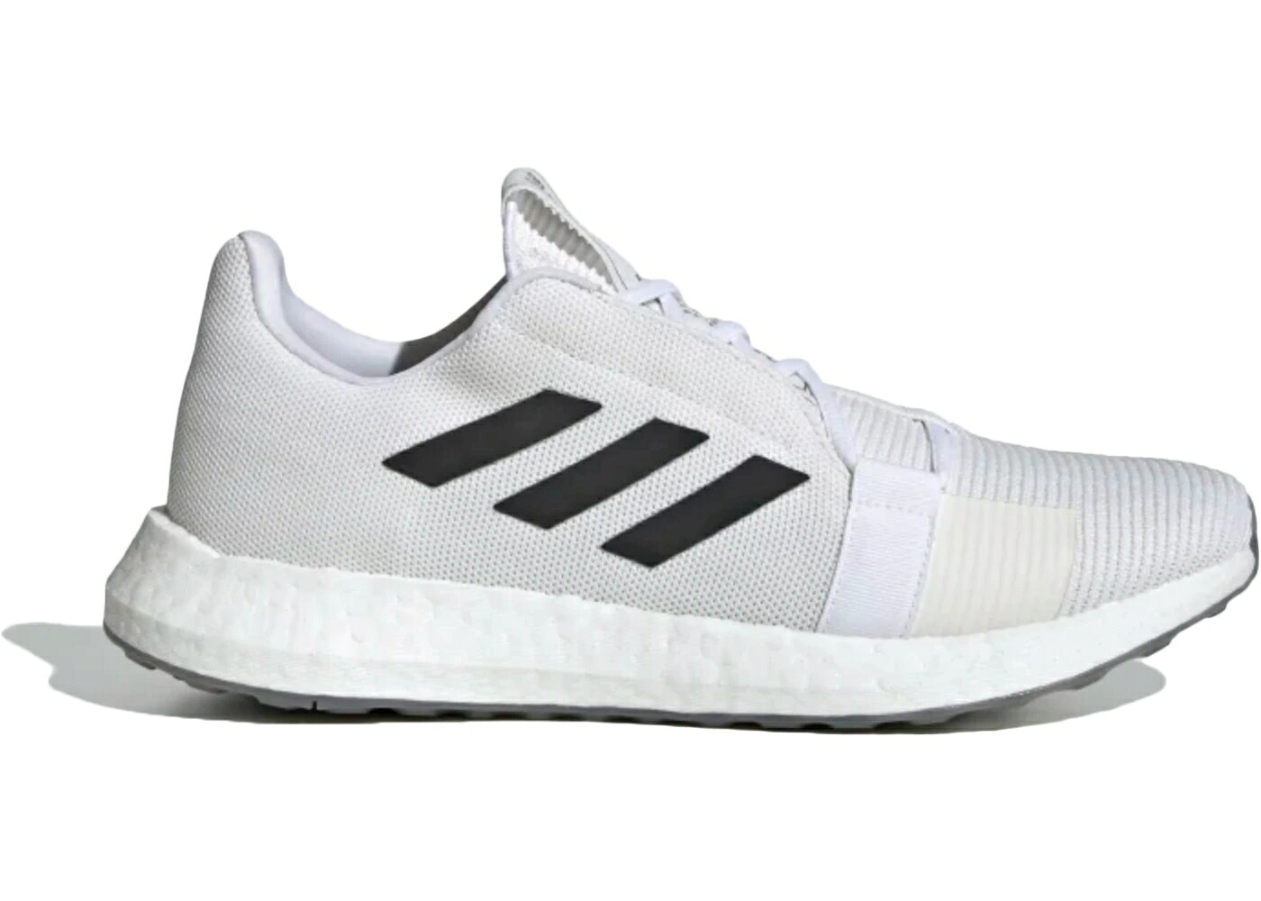 アディダス 白いこと 白いこと 薄墨色 薄墨色 スニーカー メンズ ADIDAS SENSEBOOST GO CLOUD WHITE GREY SIX / CLOUD WHITE GREY SIX CHALK WHITE