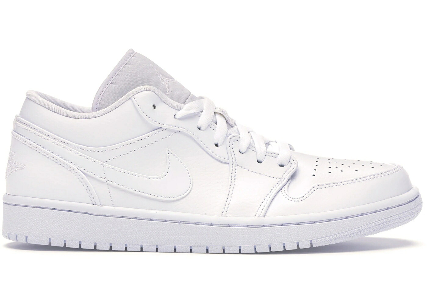 ナイキ ジョーダン 白色 ホワイト 灰色 グレー スニーカー メンズ JORDAN 1 LOW TRIPLE WHITE FOG GREY / WHITE WHITE GREY FOG WHITE