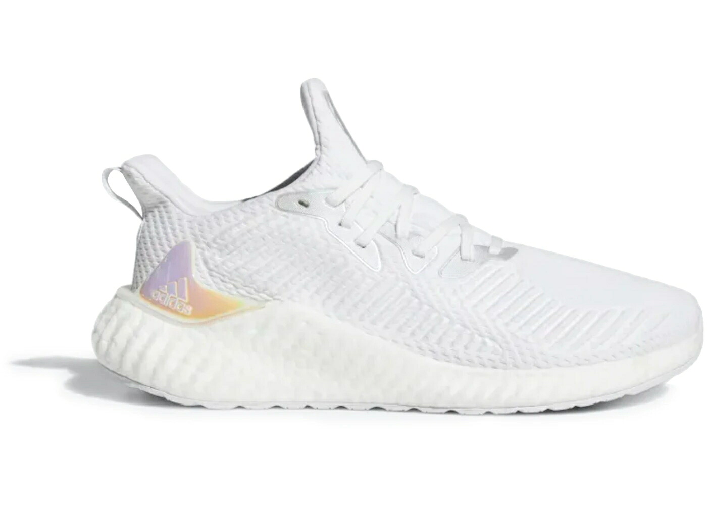 アディダス 白色 ホワイト スニーカー メンズ ADIDAS ALPHABOOST CLOUD WHITE SUPPLIER COLOUR / CLOUD WHITE SUPPLIER COLOUR