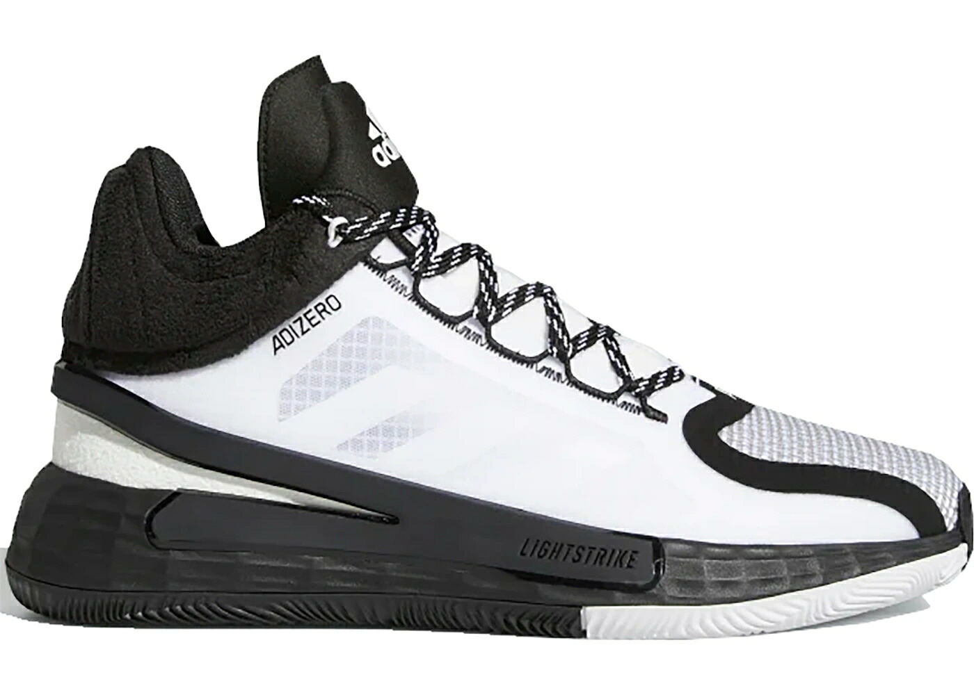 アディダス さくら色 白いこと 白いこと 中核グループ 黒いこと 黒いこと スニーカー メンズ ADIDAS D ROSE 11 CLOUD WHITE CORE BLACK / CLOUD WHITE CORE BLACK CLOUD
