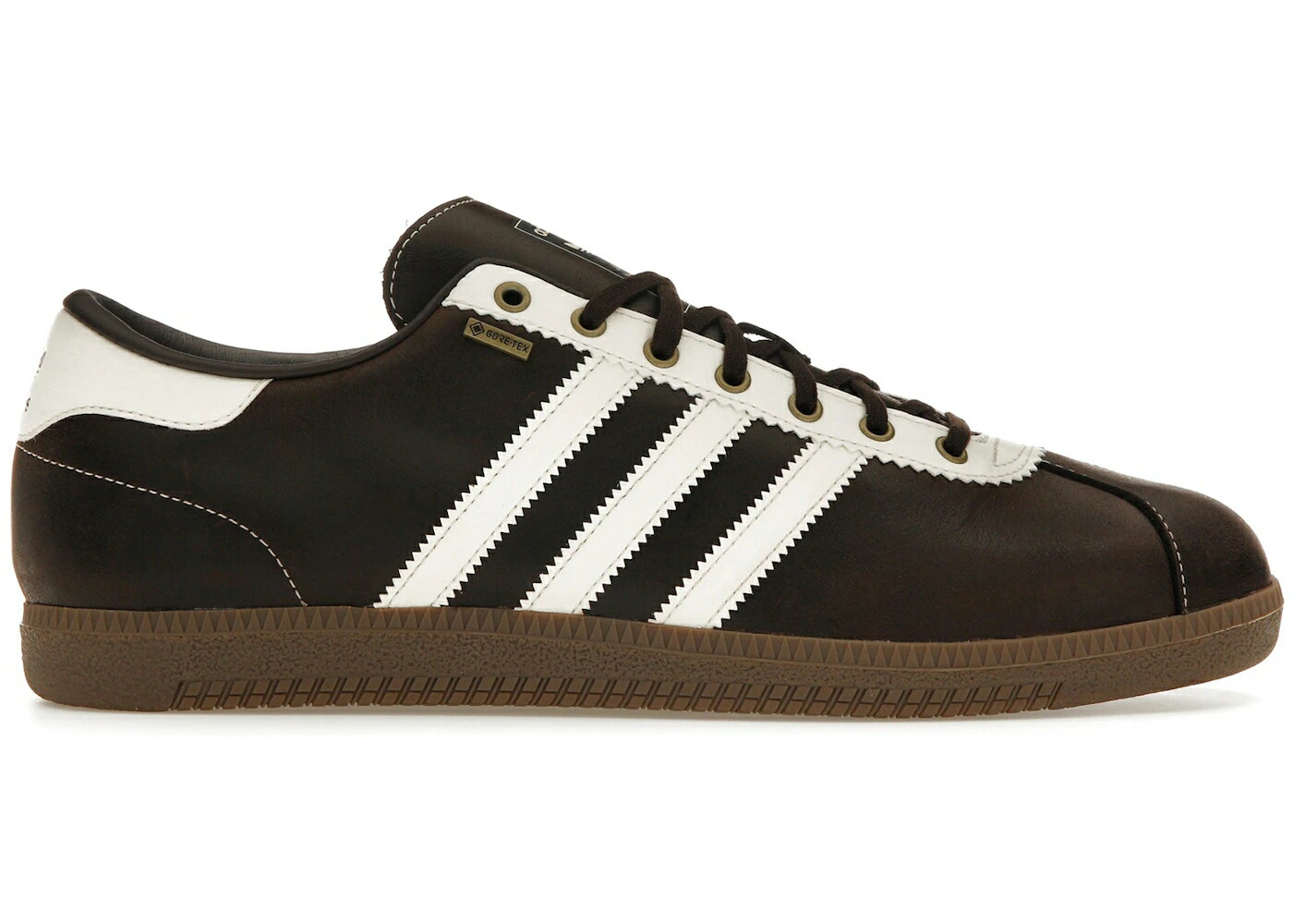 アディダス ゴアテックス 茶色 ブラウン 白色 ホワイト クリーム スニーカー メンズ ADIDAS BERN GORE-TEX DARK BROWN WHITE / DARK BROWN CREAM WHITE WONDER