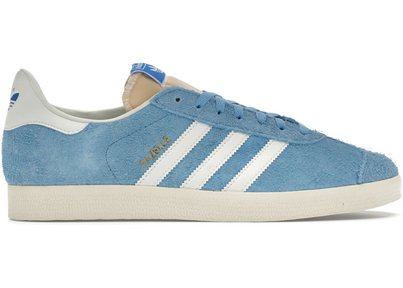 アディダス ガゼル 青味 青み 白いこと 白いこと 皮膚軟化剤 スニーカー メンズ ADIDAS GAZELLE LIGHT BLUE OFF WHITE CREAM / LIGHT BLUE OFF WHITE CREAM WHITE