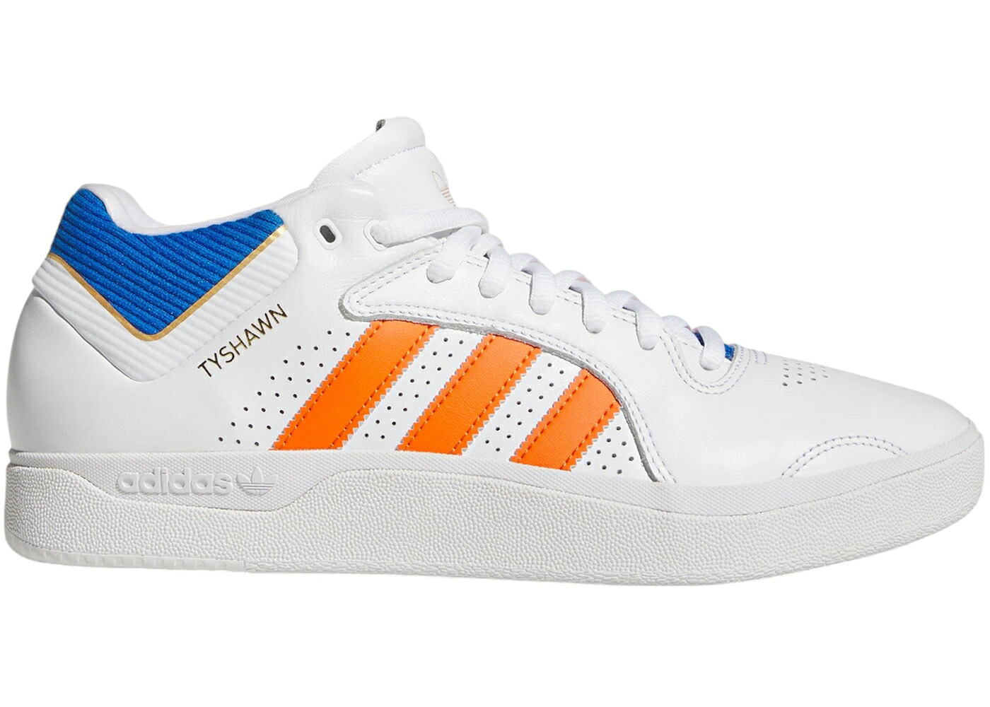 アディダス 白いこと 白いこと 橙 オレンジ色 青味 青色 スニーカー メンズ ADIDAS TYSHAWN CLOUD WHITE ORANGE BLUE BIRD / CLOUD WHITE ORANGE BLUE BIRD