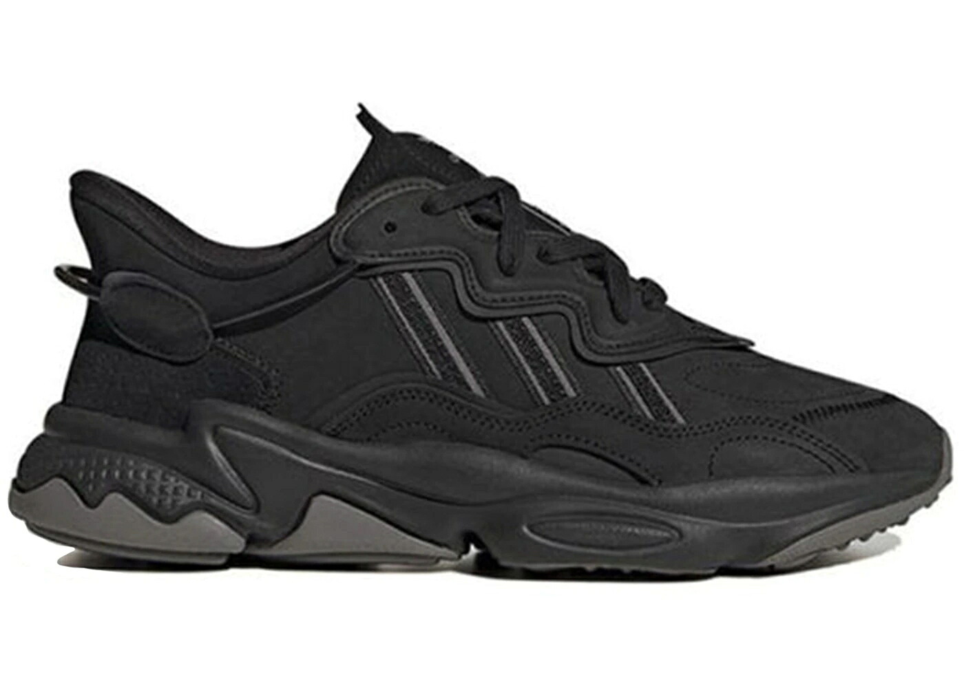 アディダス 黒いこと 黒いこと 薄墨色 薄墨色 中核グループ スニーカー メンズ ADIDAS OZWEEGO BLACK TRACE GREY / CORE BLACK TRACE GREY CLOUD メンズ靴-スニーカー