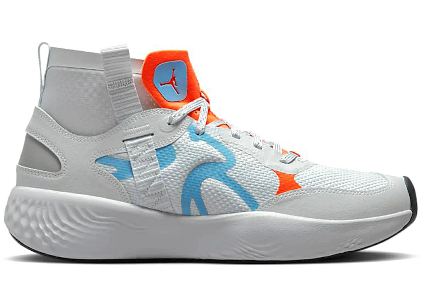 ナイキ ジョーダン ミッド ピュア プラチナム 橙 オレンジ スニーカー メンズ JORDAN DELTA 3 MID PURE PLATINUM CHAMBRAY TOTAL ORANGE / PURE PLATINUM CHAMBRAY DARK