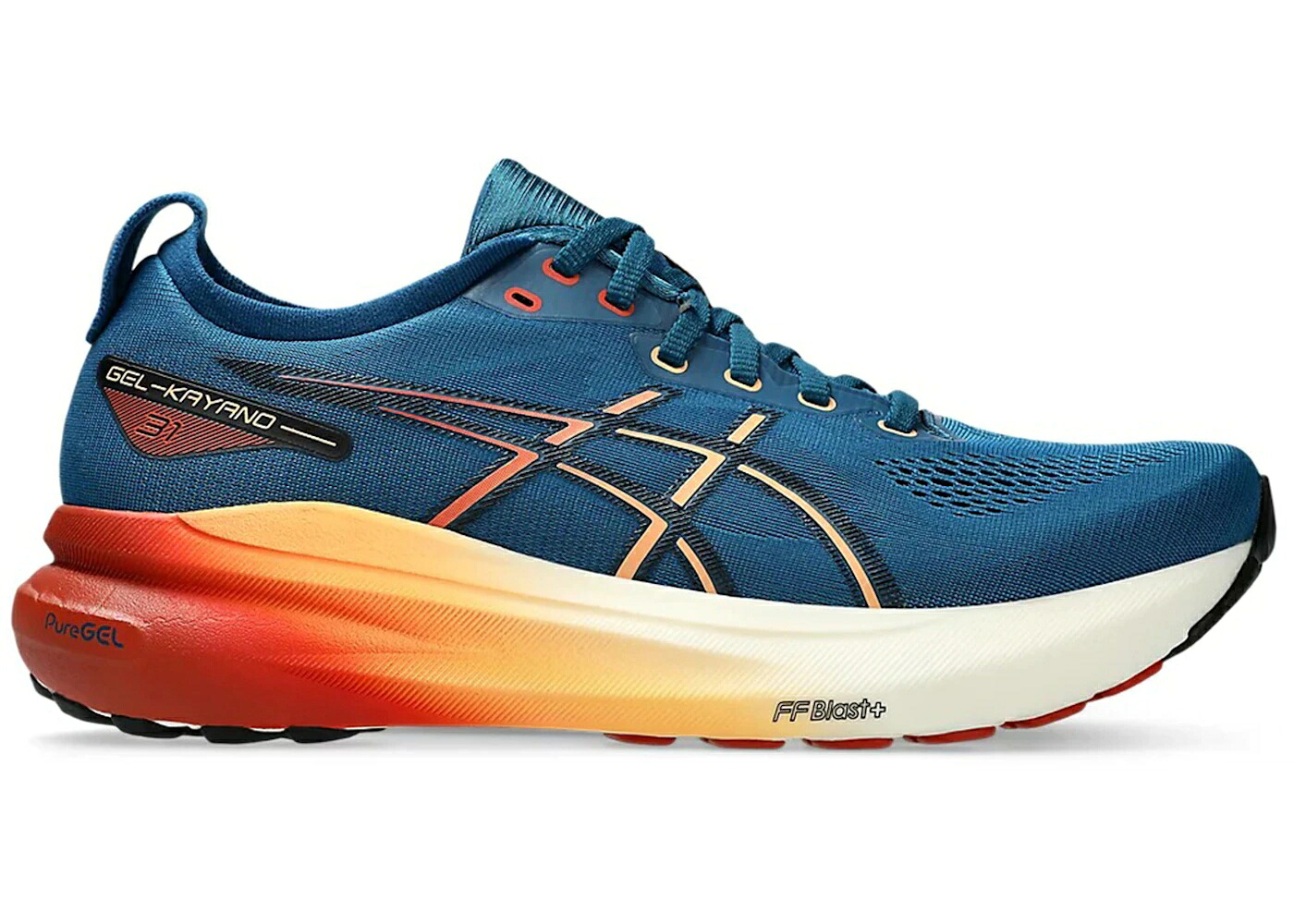 アシックス 紺色 米国海軍 スニーカー メンズ ASICS GEL-KAYANO 31 RICH NAVY SPICE LATTE / RICH NAVY SPICE LATTE