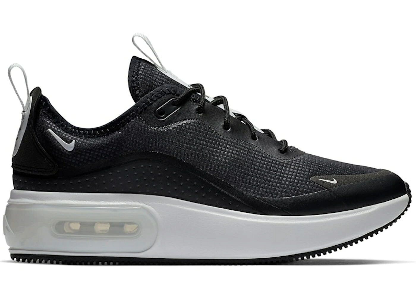 ナイキ マックス 黒色 ブラック 白色 ホワイト エアマックス WOMEN'S スニーカー レディース NIKE AIR MAX DIA BLACK SUMMIT WHITE (WOMEN'S) / BLACK SUMMIT WHITE SUMMIT WHITE