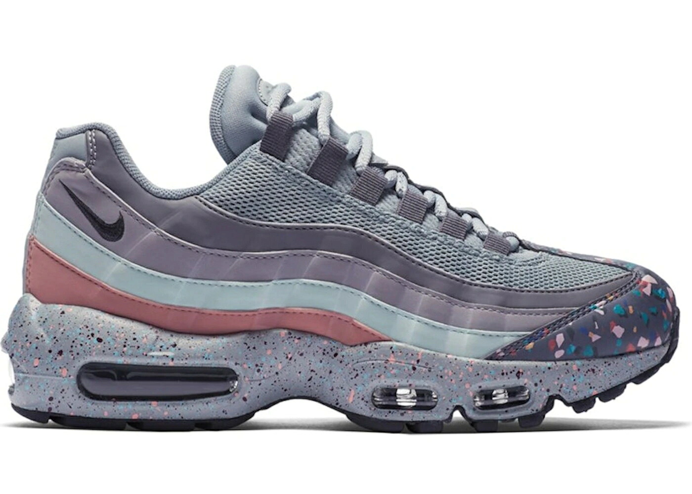 ナイキ マックス エア湖マックス WOMEN\u0027S スニーカー レディース NIKE AIR MAX 95 CONFETTI (WOMEN\u0027S) / LIGHT PUMICE ANTHRACITE