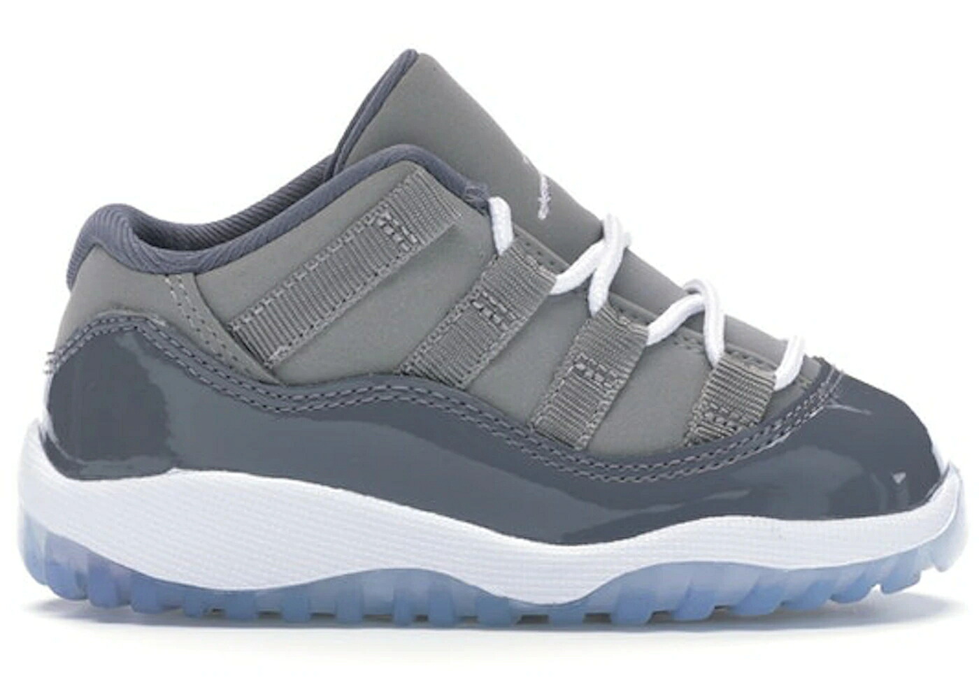 ナイキ ジョーダン 冷やりとした 薄墨色 薄墨色 白いこと 白いこと お坊っちゃん キッズ JORDAN 11 RETRO LOW COOL GREY (TD) / MEDIUM GREY WHITE GUNSMOKE