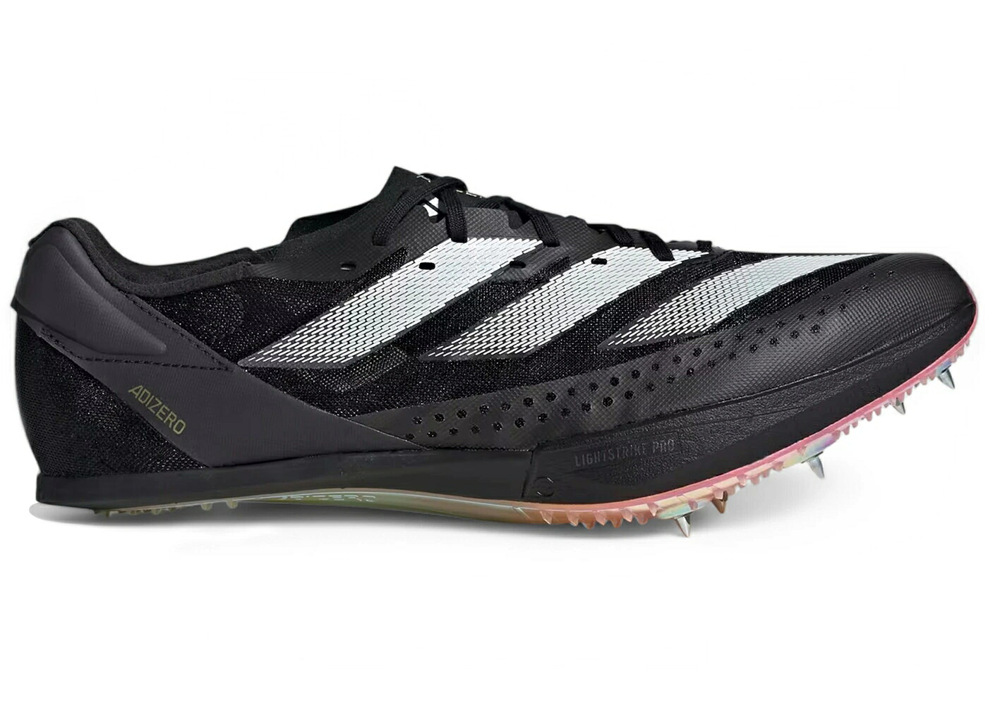 アディダス アディゼロ 黒いこと 黒いこと 皆無 中核グループ 2.0 スニーカー メンズ ADIDAS ADIZERO PRIME SP BLACK ZERO METALIC SPARK / CORE BLACK ZERO METALIC SPARK