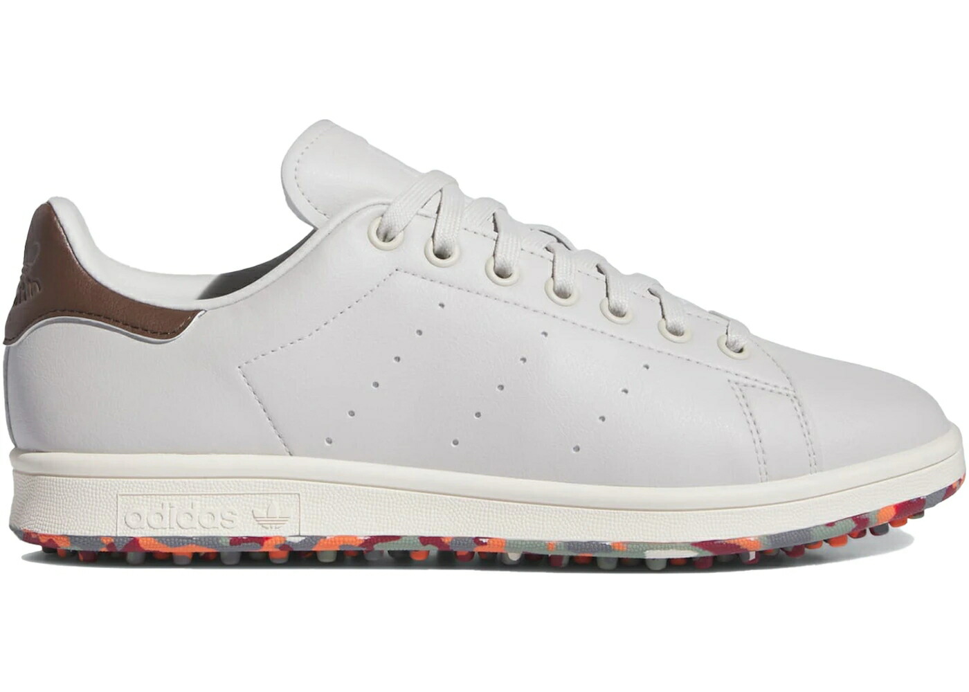 アディダス ゴルフ 灰色 グレー 茶色 ブラウン 白色 ホワイト スタンスミス スニーカー メンズ ADIDAS STAN SMITH GOLF GREY BROWN / GREY ONE GREY ONE OFF WHITE