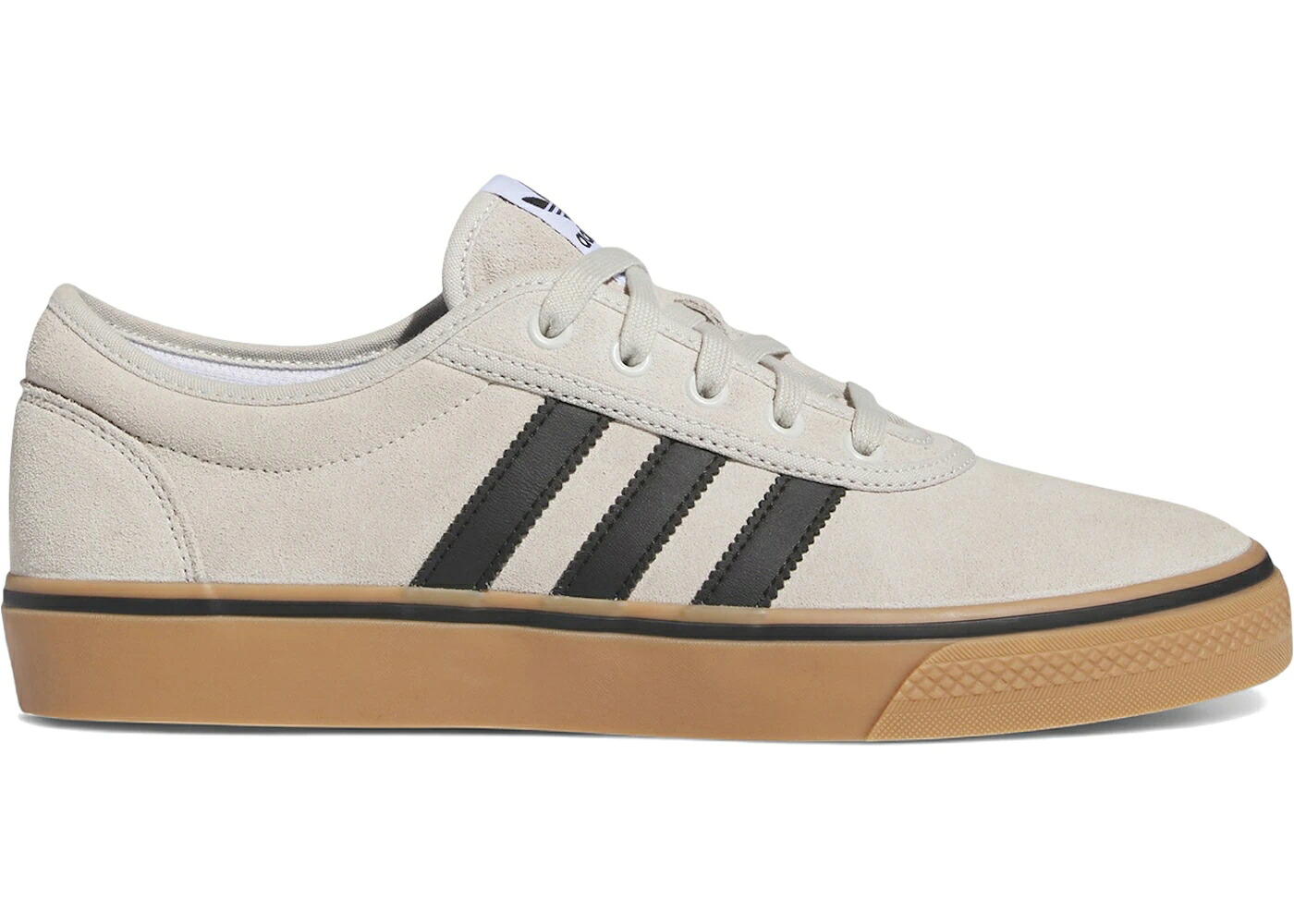 アディダス 白色 ホワイト 黒色 ブラック コア スニーカー メンズ ADIDAS ADI-EASE CRYSTAL WHITE BLACK / CRYSTAL WHITE CORE BLACK GUM|スニケス