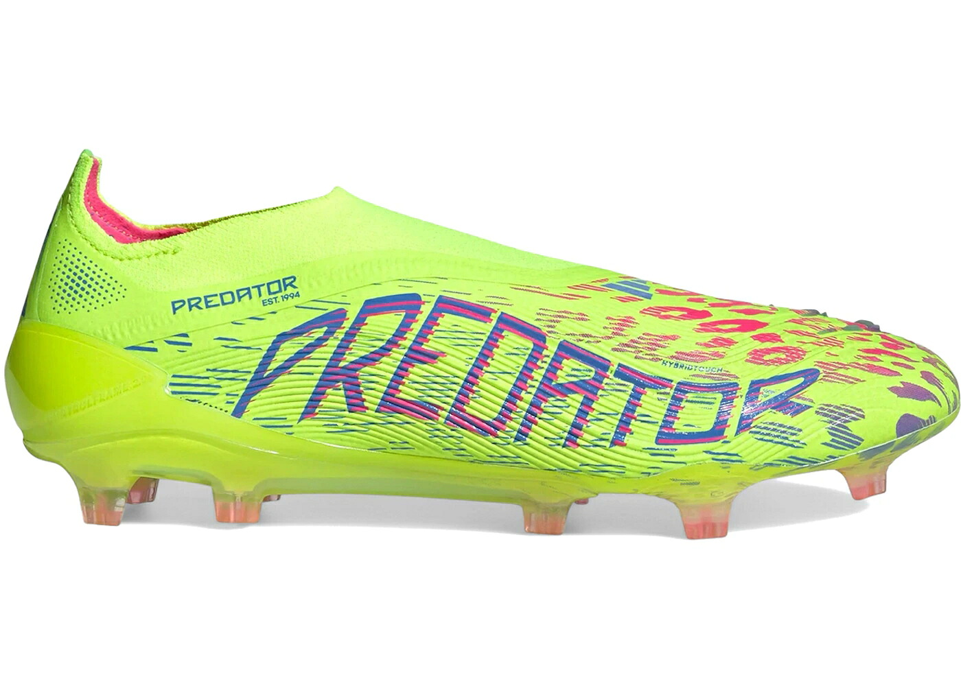 アディダス プレデター エリート 制覇 青碧 青碧 核融合反応 スニーカー メンズ ADIDAS PREDATOR ELITE LACELESS FG MYSTIC VICTORY PACK / LUCID LEMON BLUE FUSION LUCID
