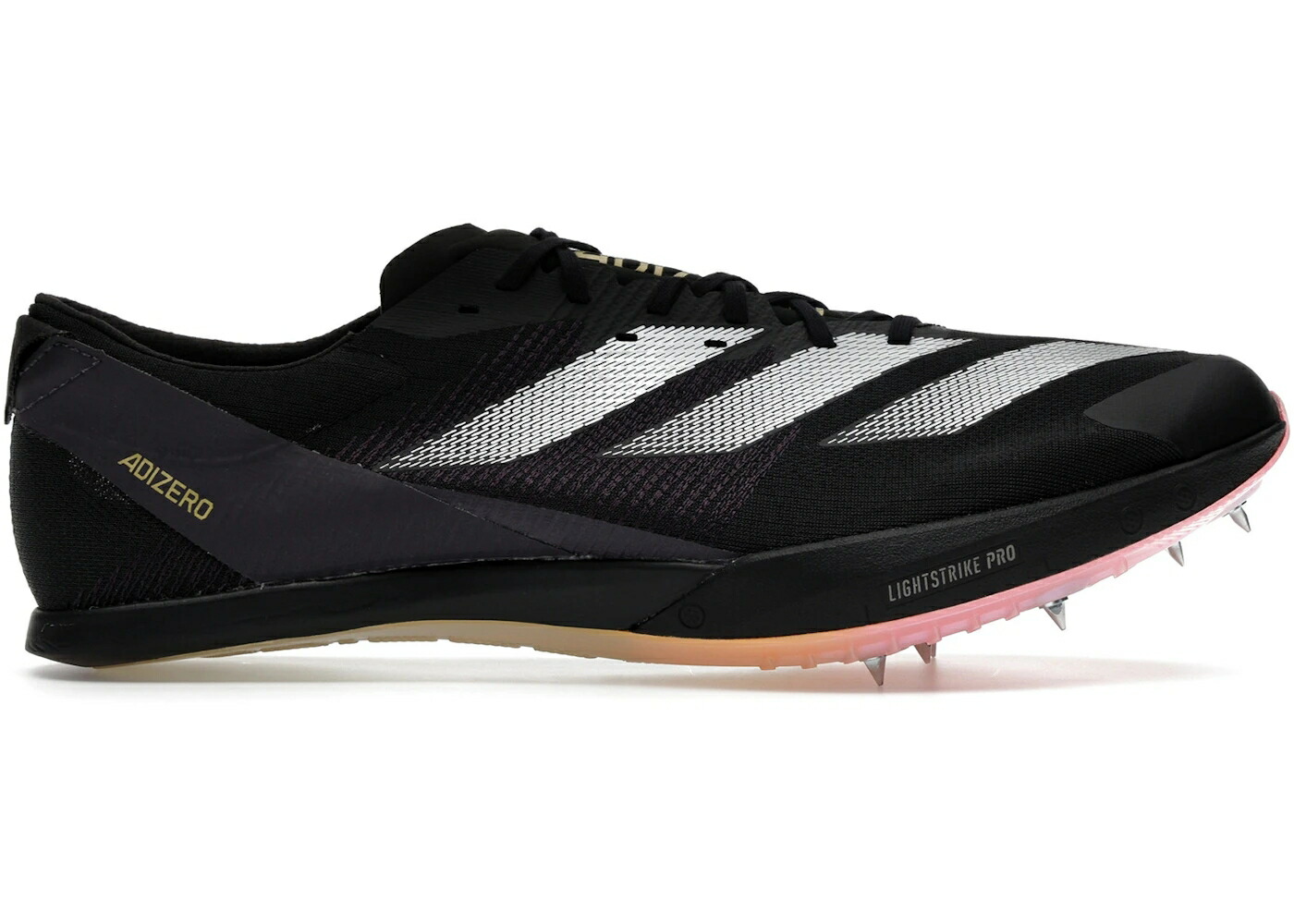 アディダス アディゼロ 中核グループ 黒いこと 黒いこと 絶無 スニーカー メンズ ADIDAS ADIZERO FINESSE CORE BLACK ZERO METALIC SPARK / CORE BLACK ZERO METALIC SPARK