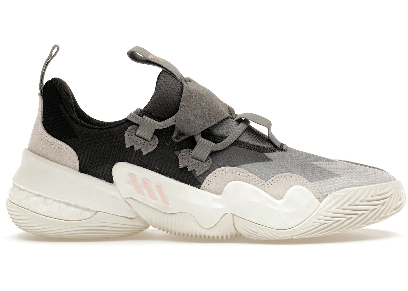 アディダス 白いこと 白いこと 薄墨色 薄墨色 紫 パープル スニーカー メンズ ADIDAS TRAE YOUNG 1 WHITE GREY PURPLE / WHITE GREY PURPLE メンズ靴-スニーカー-靴