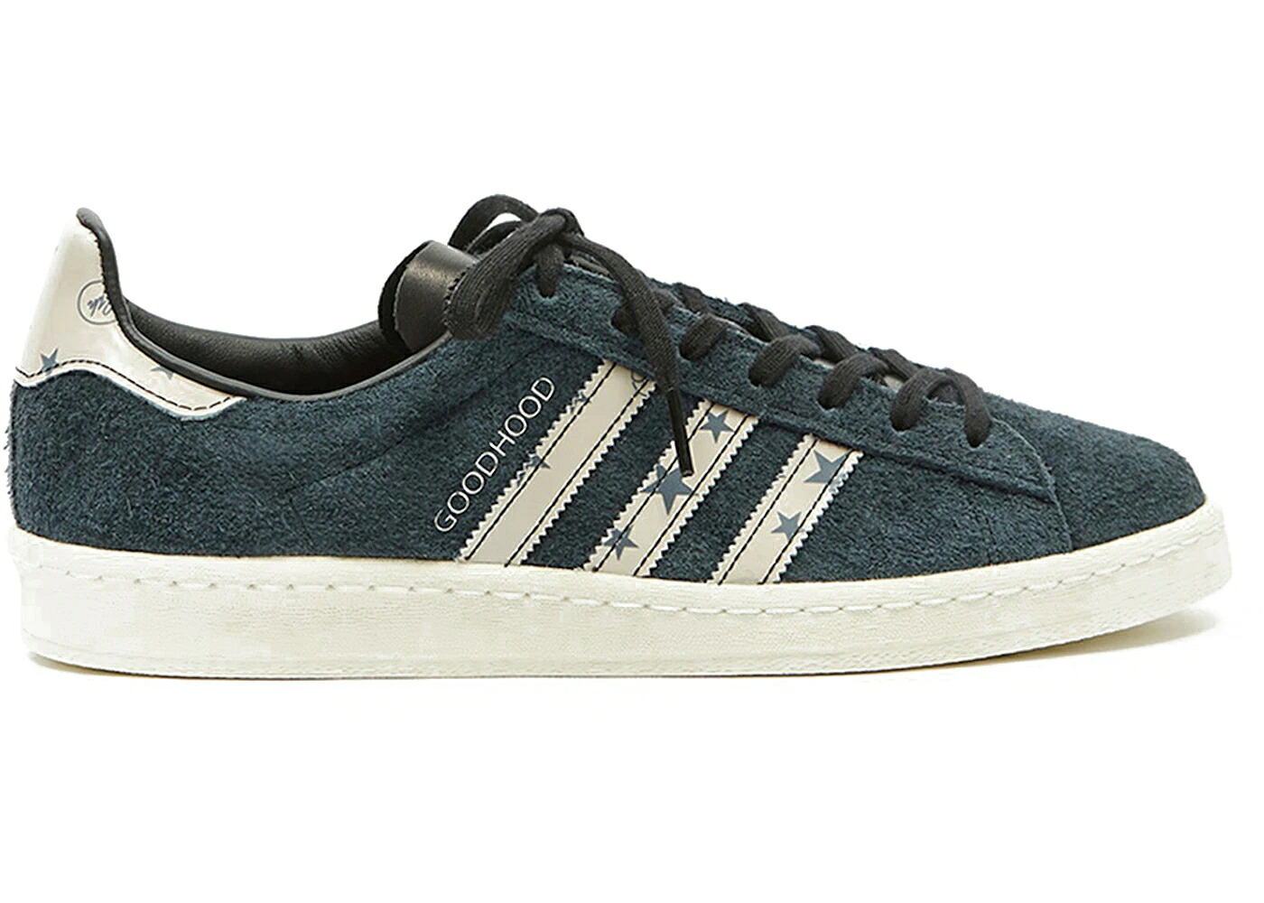 アディダス 校庭 黒いこと 黒いこと 白いこと 白いこと スニーカー メンズ ADIDAS CAMPUS 80S GOODHOOD / BLACK MONOCHROME WHITE