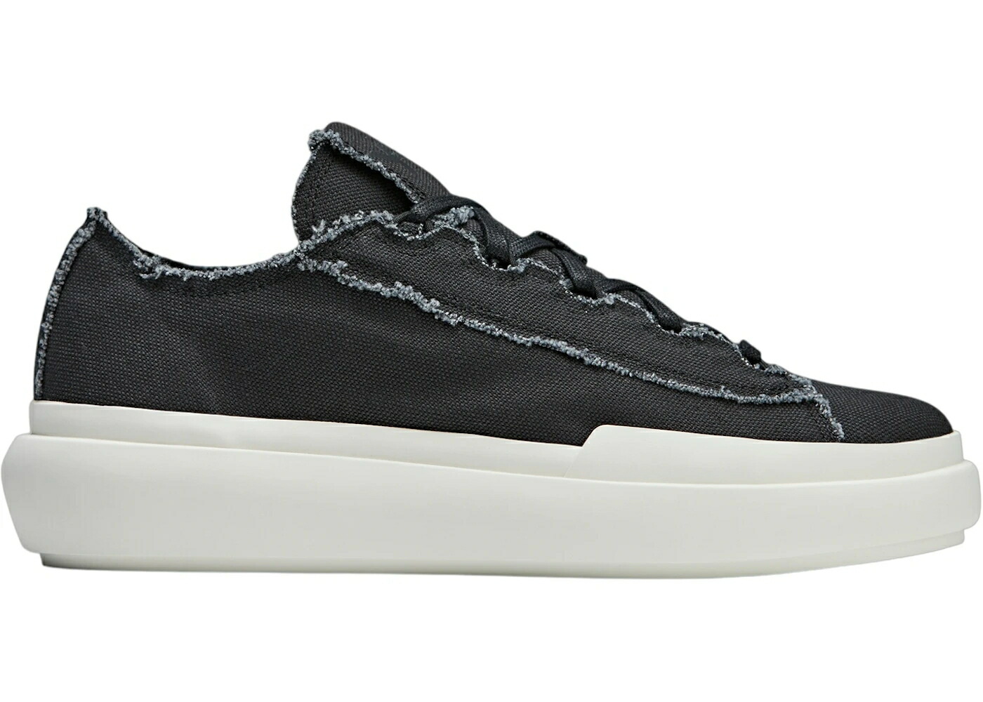 アディダス 黒色 ブラック 白色 ホワイト スニーカー メンズ ADIDAS Y-3 NIZZA LOW BLACK OFF WHITE / BLACK BLACK OFF WHITE