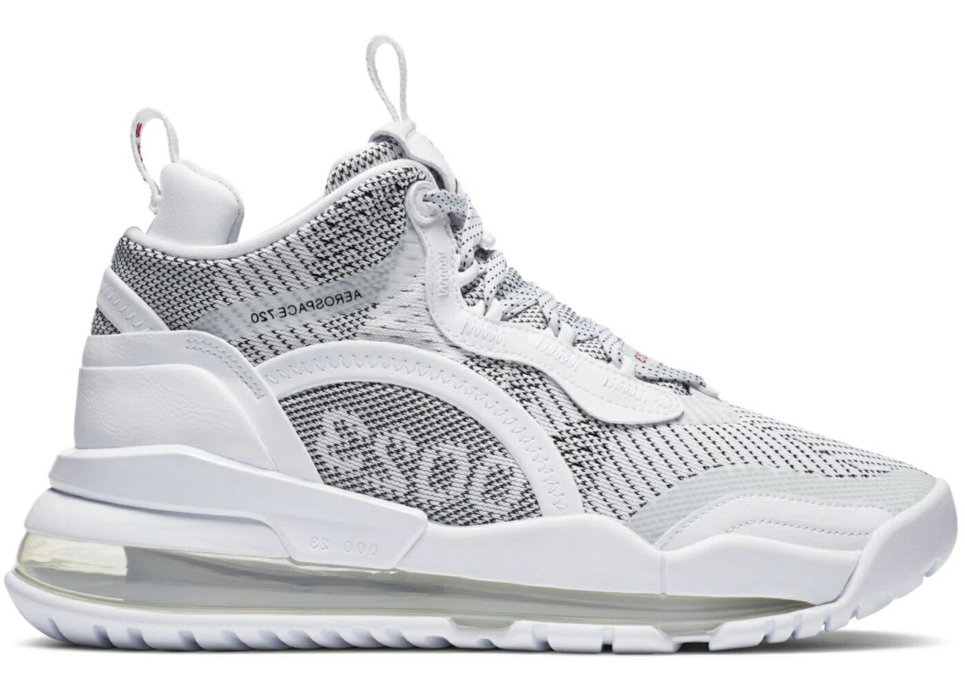 ナイキ ジョーダン エアロスペース 白色 ホワイト 赤 レッド スニーカー メンズ JORDAN AEROSPACE 720 JACQUARD WHITE / WHITE GYM RED|スニケス