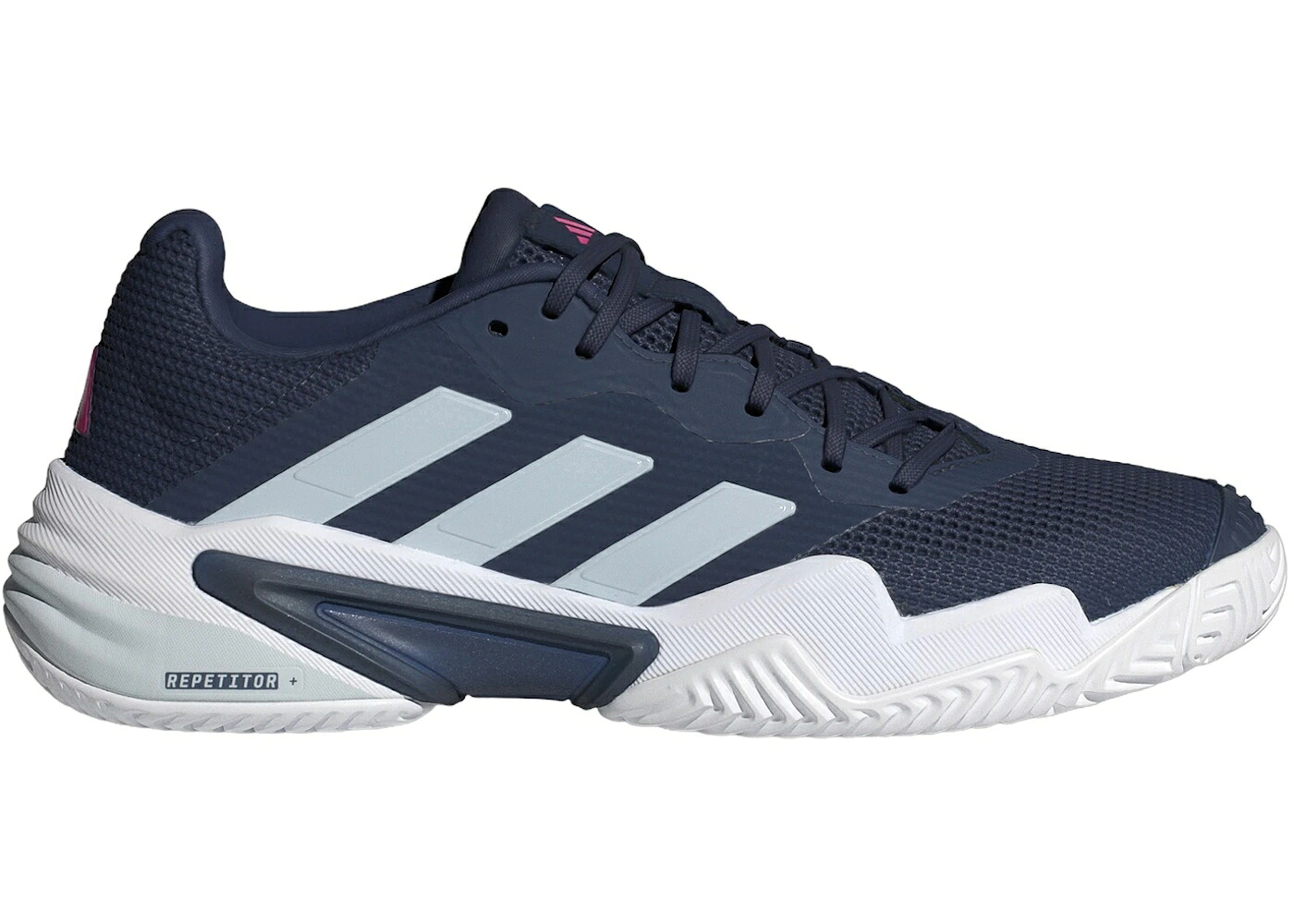 アディダス バリケード サーティーン 青色 ブルー チーム ショック ピンク スニーカー メンズ ADIDAS BARRICADE 13 DARK BLUE HALO TEAM SHOCK PINK / DARK BLUE HALO BLUE TEAM SHOCK|スニケス