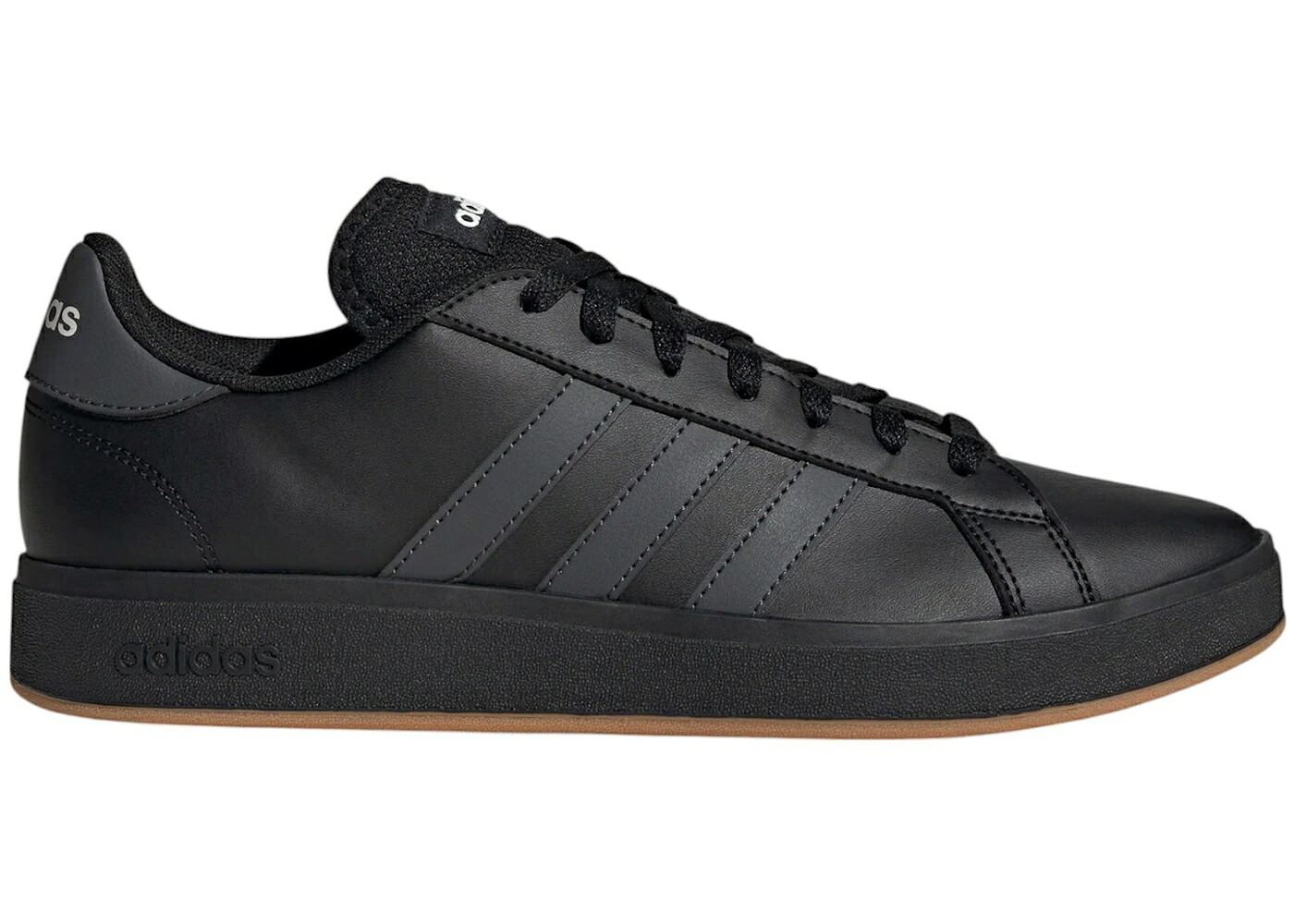アディダス グランド コート コア 黒色 ブラック カーボン スニーカー メンズ ADIDAS GRAND COURT TD CORE BLACK CARBON ALUMINA / CORE BLACK CARBON ALUMINA｜スニケス