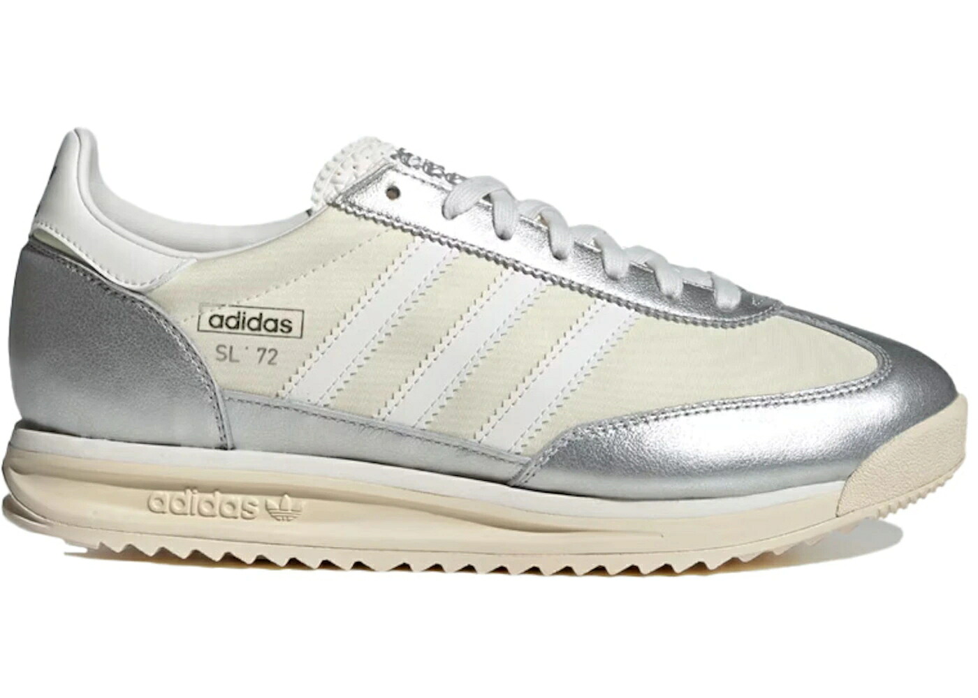 アディダス しろがね色 しろがね色 白いこと 白いこと スニーカー メンズ ADIDAS SL 72 RS SILVER METALLIC CLOUD WHITE / SILVER METALLIC CLOUD WHITE
