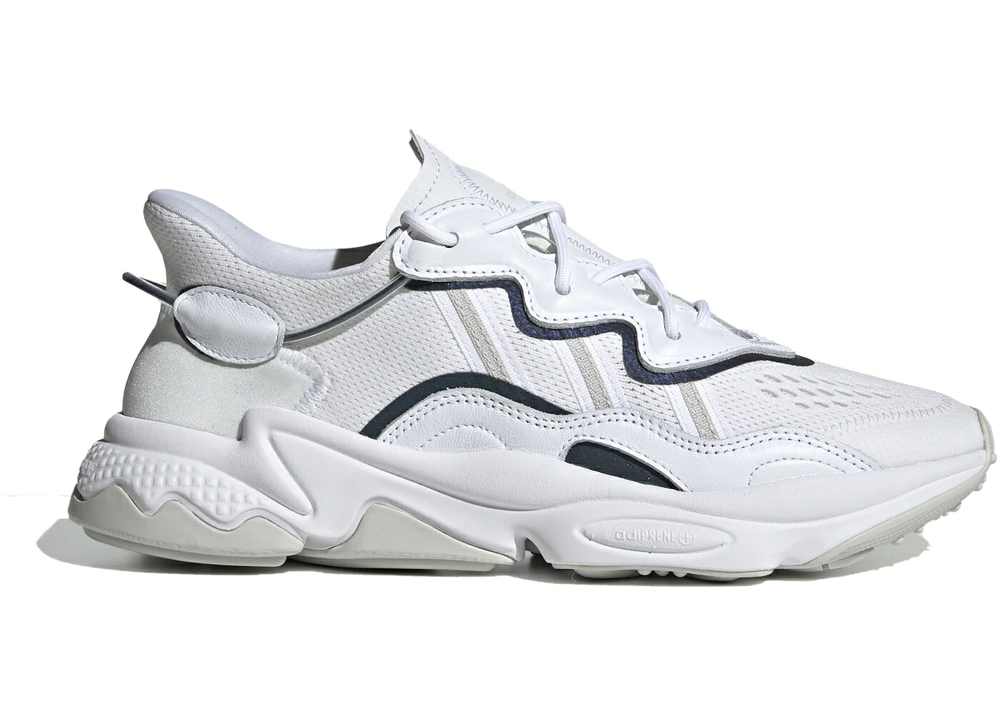 アディダス 白色 ホワイト 灰色 グレー スニーカー メンズ ADIDAS OZWEEGO CLOUD WHITE GREY ONE / CLOUD WHITE GREY ONE CRYSTAL