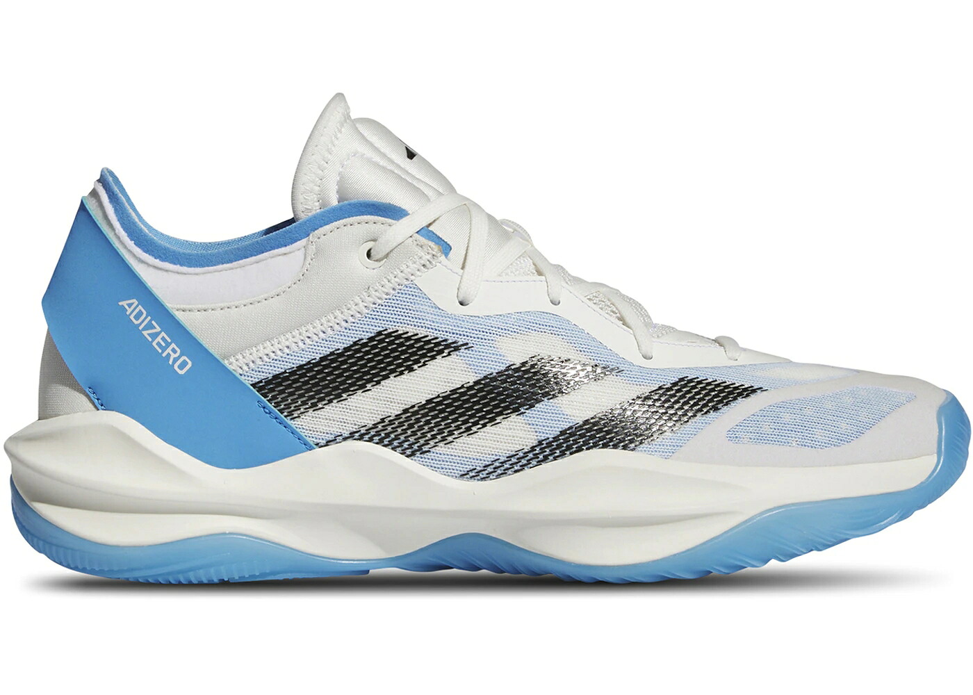 アディダス アディゼロ セレクト 白色 ホワイト 黒色 ブラック 2.0 スニーカー メンズ ADIDAS ADIZERO SELECT LOW CLOUD WHITE COBALT / CLOUD WHITE COBALT BLACK
