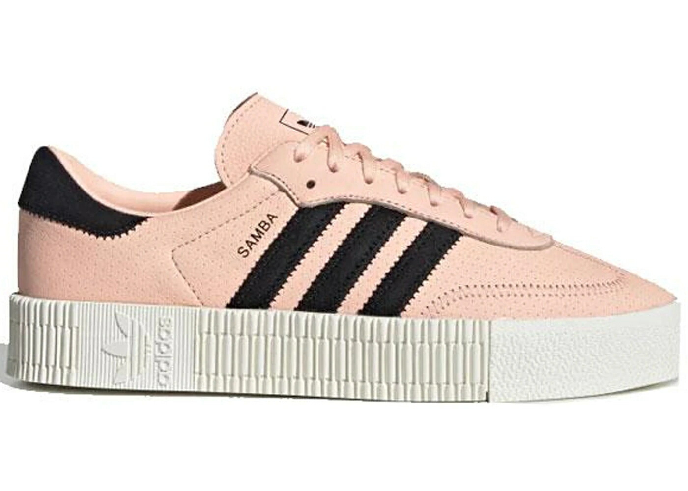 アディダス 橙 オレンジ コア 黒色 ブラック WOMEN'S スニーカー レディース ADIDAS SAMBAROSE CLEAR ORANGE CORE BLACK (WOMEN'S) / CLEAR ORANGE CORE BLACK OFF