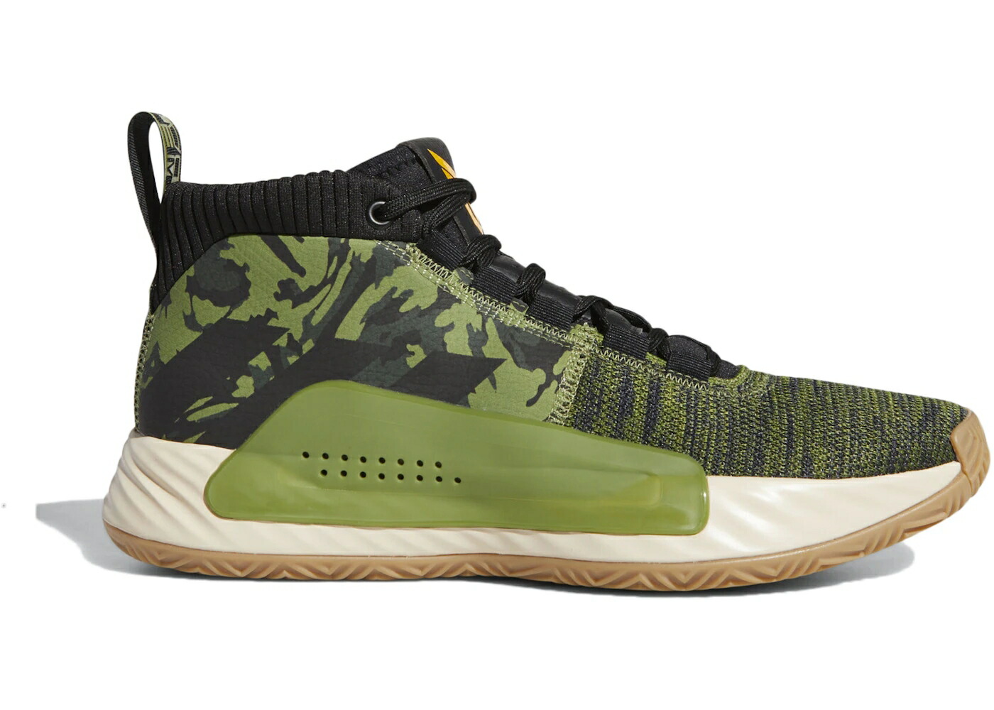 アディダス テック オリーブ 中核グループ 黒いこと 黒いこと スニーカー メンズ ADIDAS DAME 5 TECH OLIVE / TECH OLIVE CORE BLACK ACTIVE