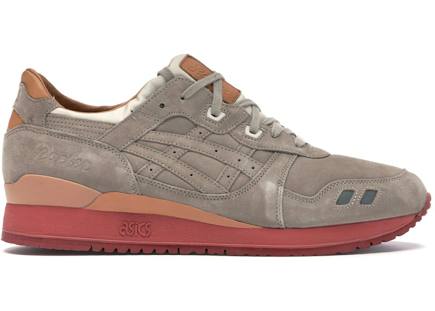アシックス 先だつもの点火装置 スニーカー 運動すること靴 スニーカー メンズ ASICS GEL-LYTE III PACKER SHOES DIRTY BUCK (SPECIAL BOX) / TAUPE TAUPE