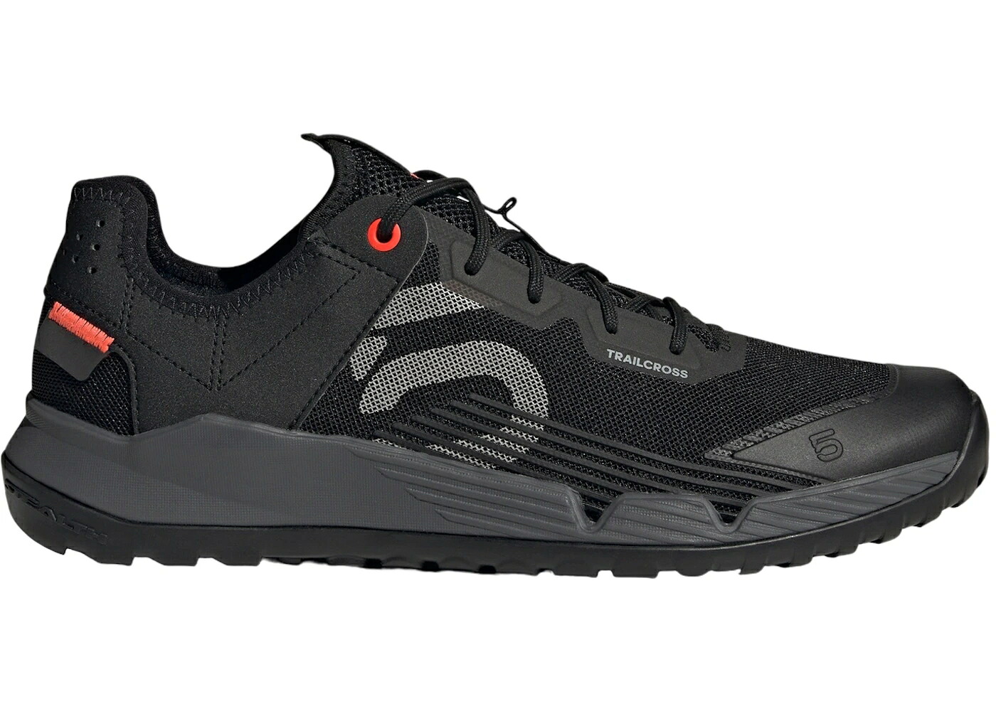 アディダス コア 黒色 ブラック 灰色 グレー 赤 レッド スニーカー メンズ ADIDAS FIVE TEN TRAILCROSS LT CORE BLACK GREY SOLAR RED / CORE BLACK GREY TWO SOLAR RED